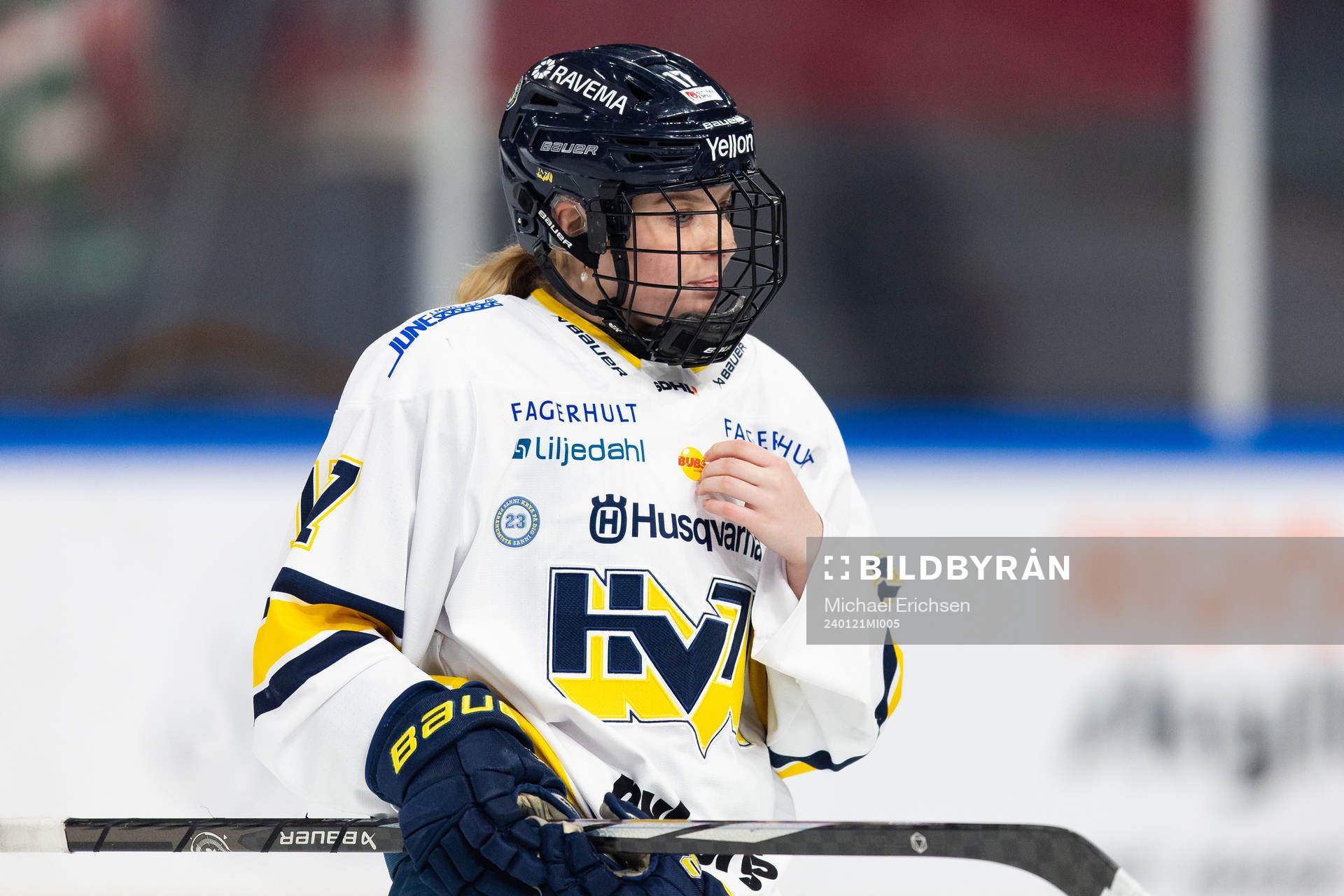 HV71s Aoife Leacy deppar
