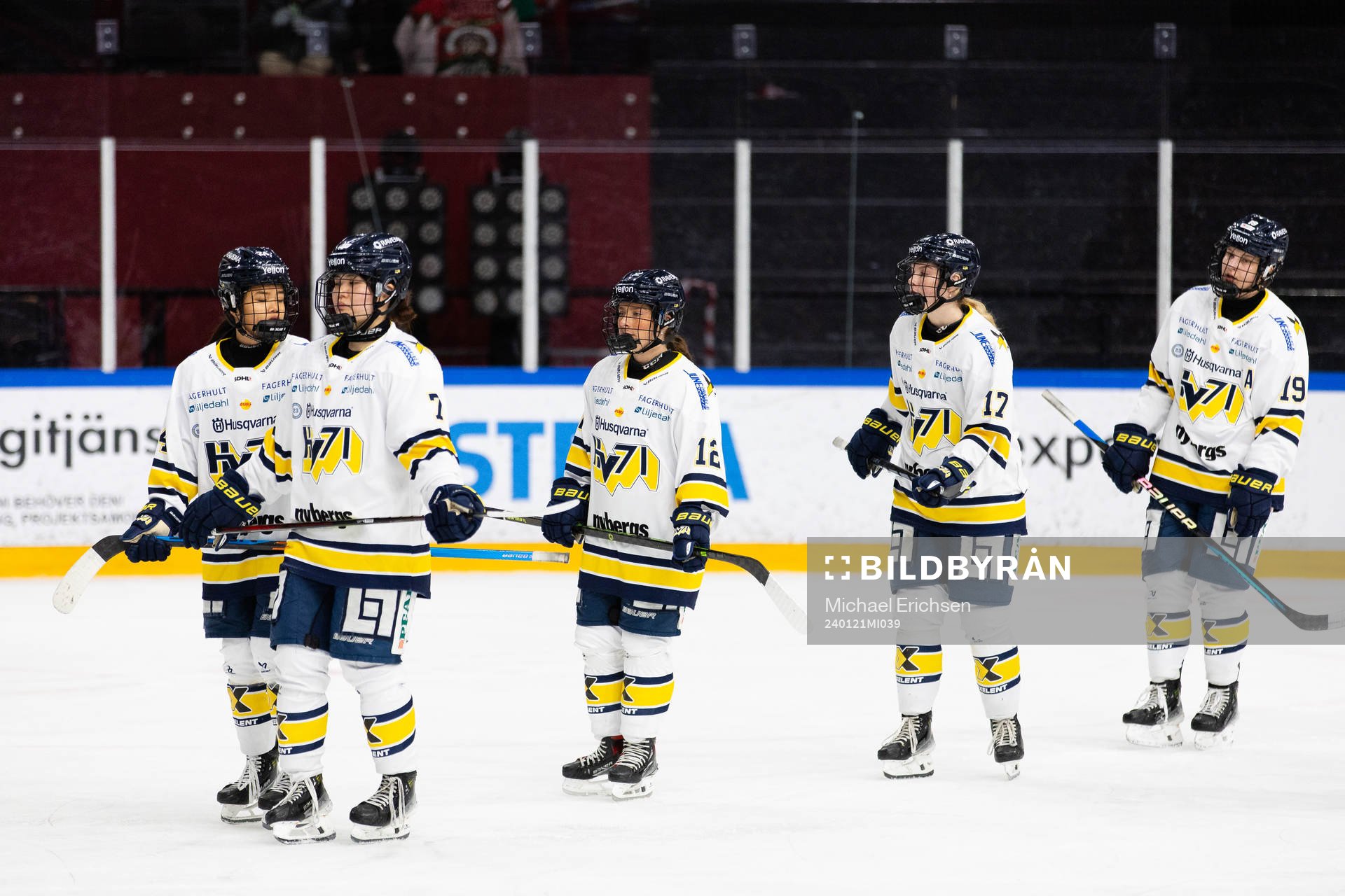 HV71s spelare deppar