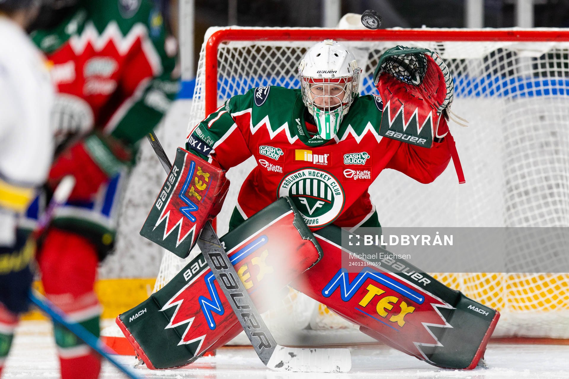 Frölundas målvakt Maja Helge