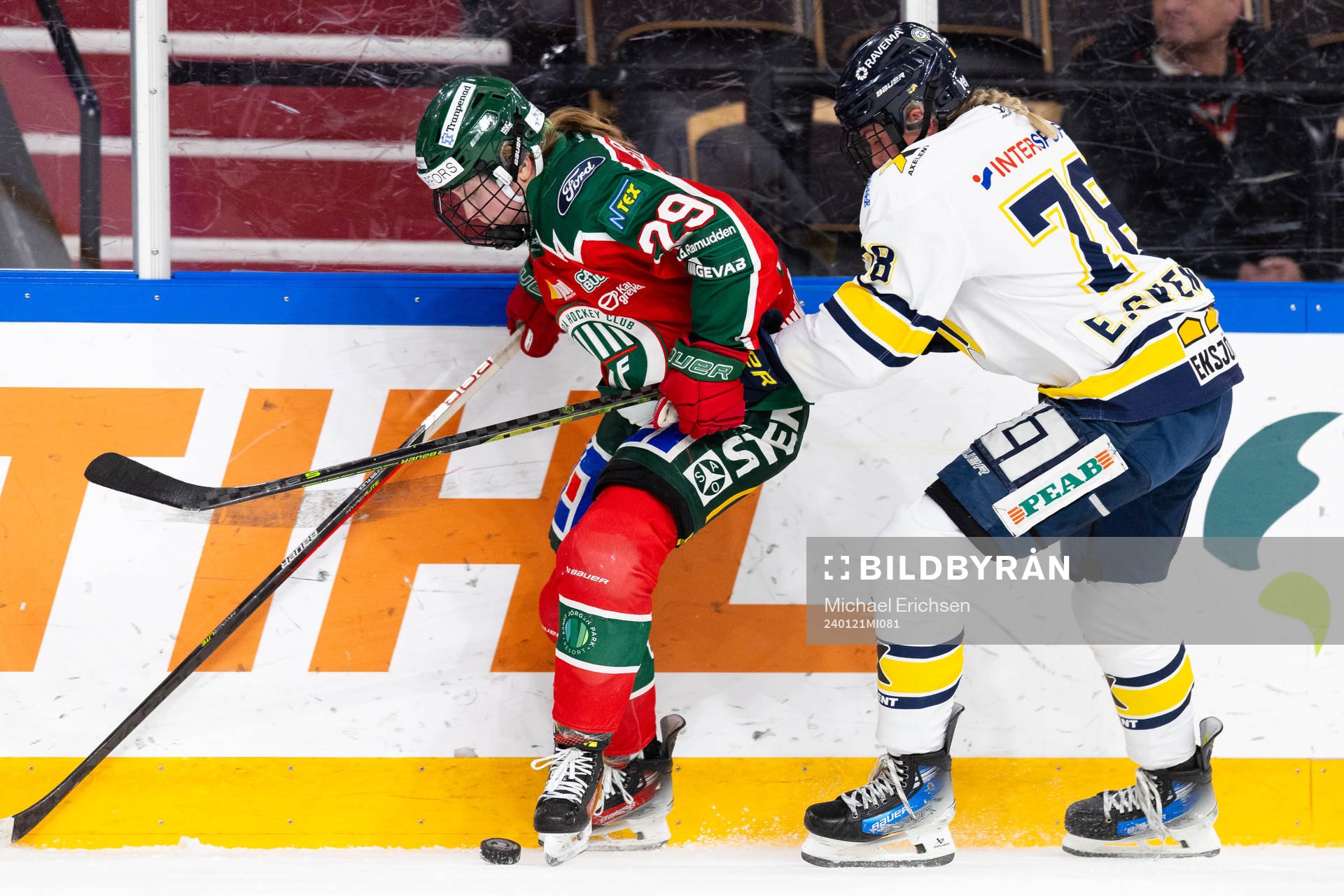 Frölundas Felizia Wikner-Zienkiewicz och HV71s Elin