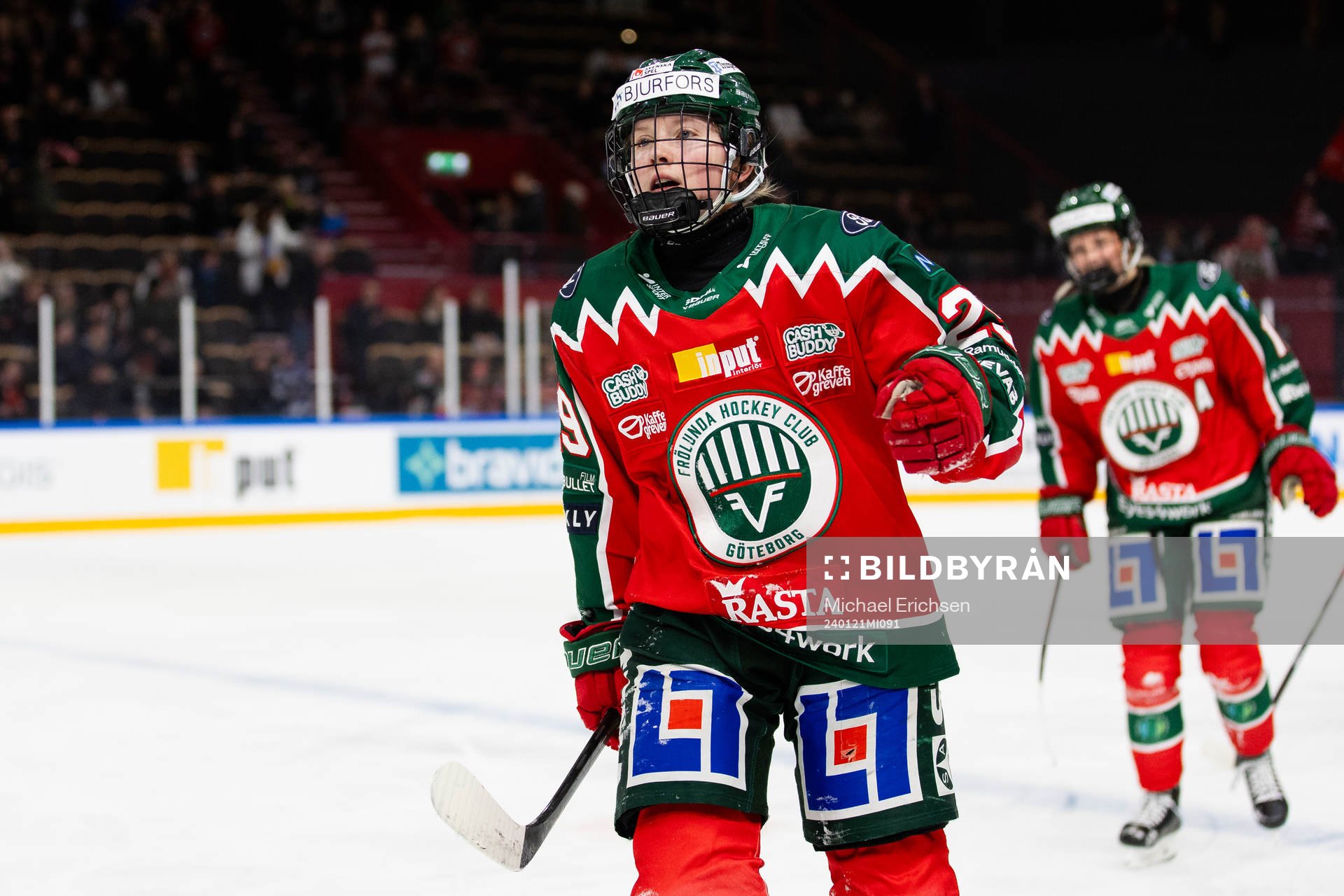 Frölundas Felizia Wikner-Zienkiewicz jublar