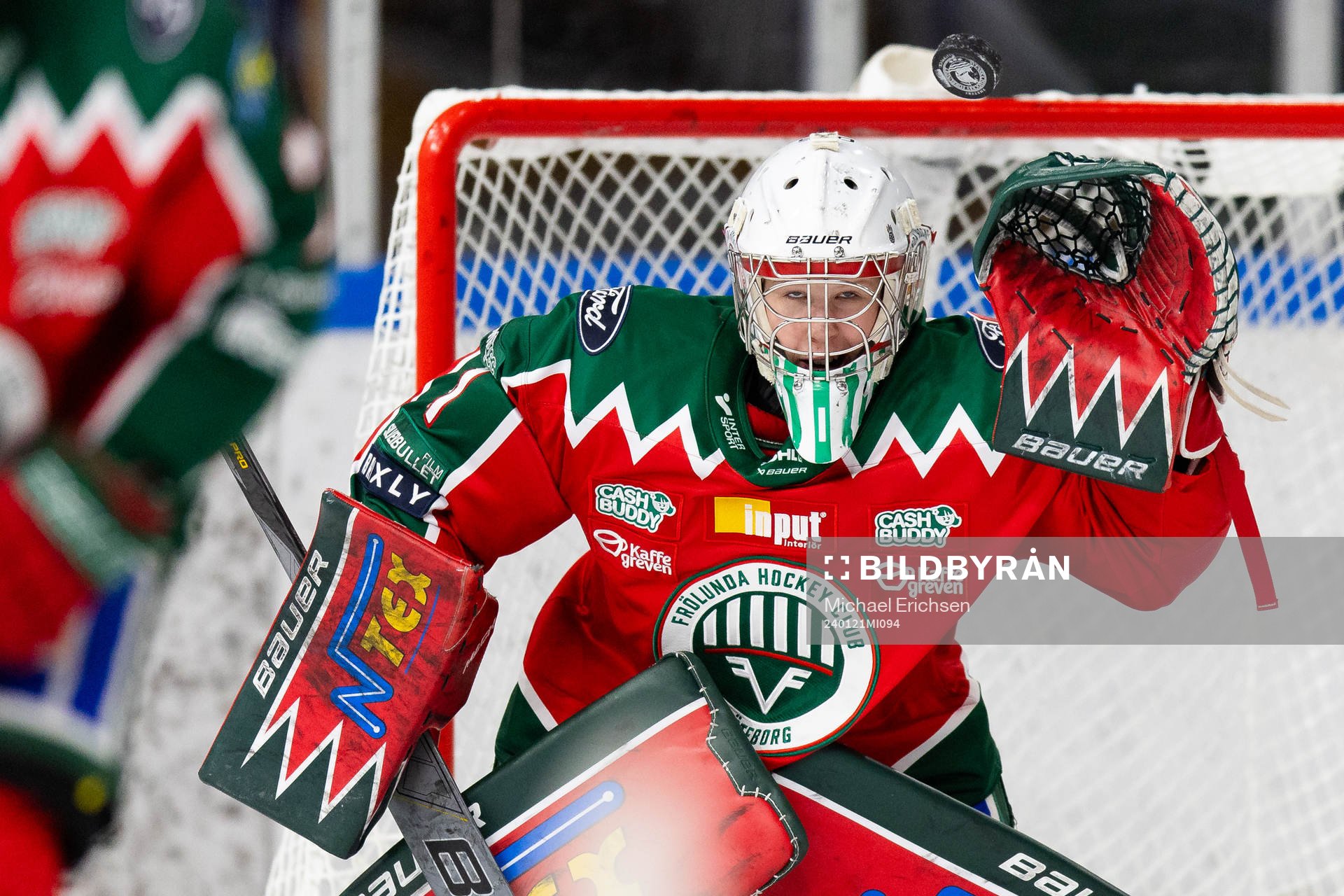 Frölundas målvakt Maja Helge