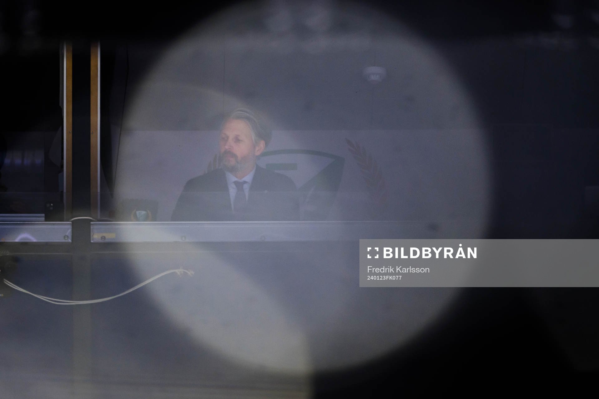 Färjestads sportdirektör Rickard Wallin