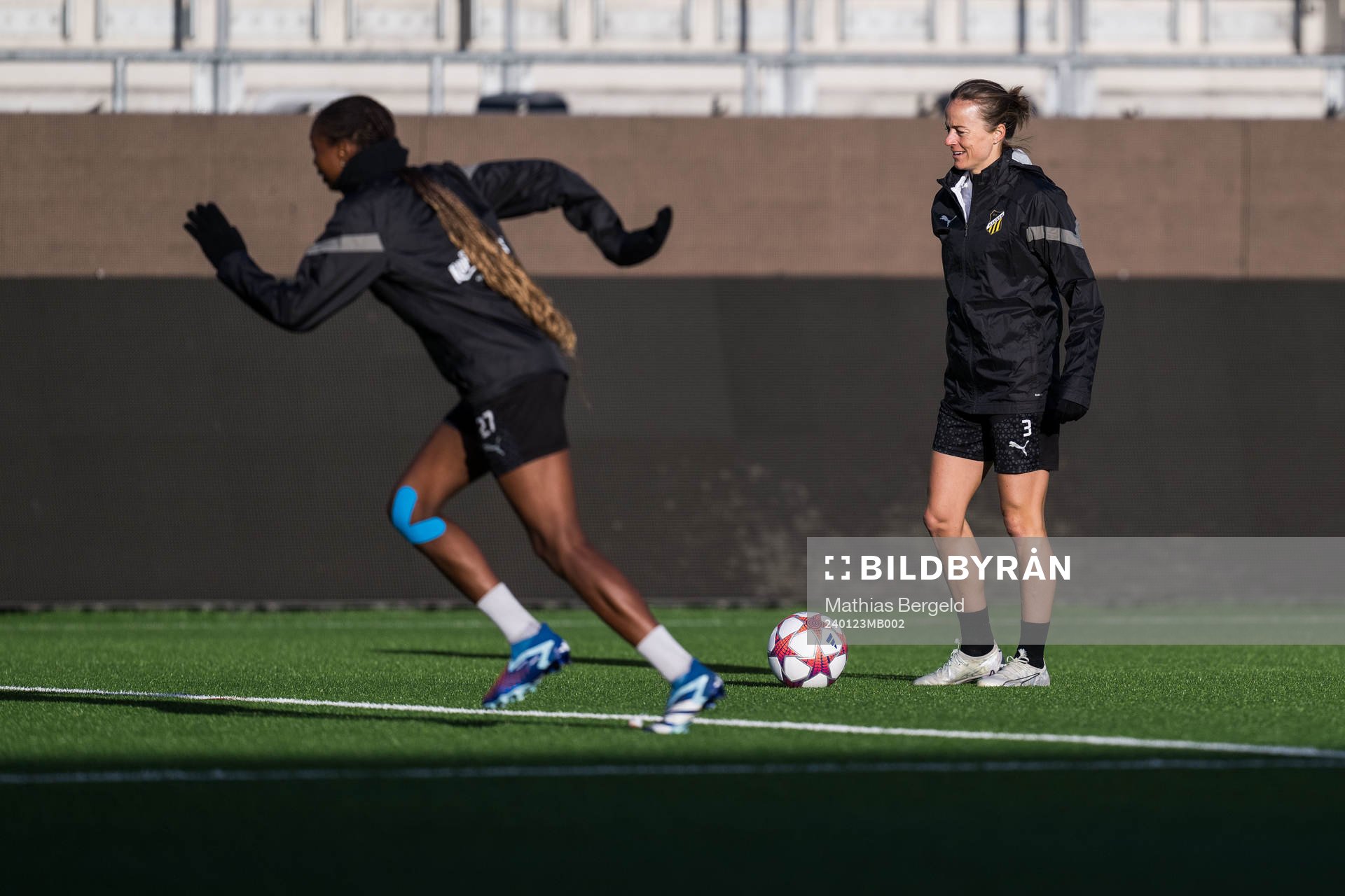 Aisha Masaka and Aivi Luik of Häcken