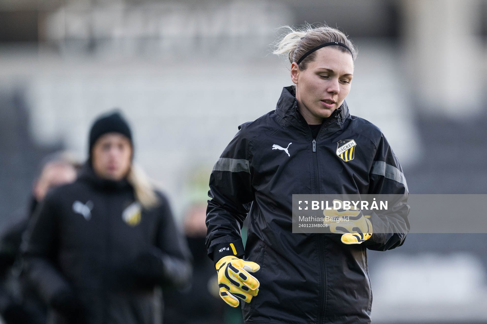 Goalkeeper Jennifer Falk of Häcken