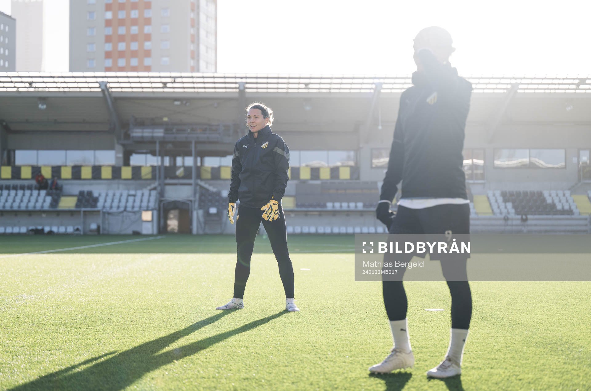 Goalkeeper Jennifer Falk of Häcken