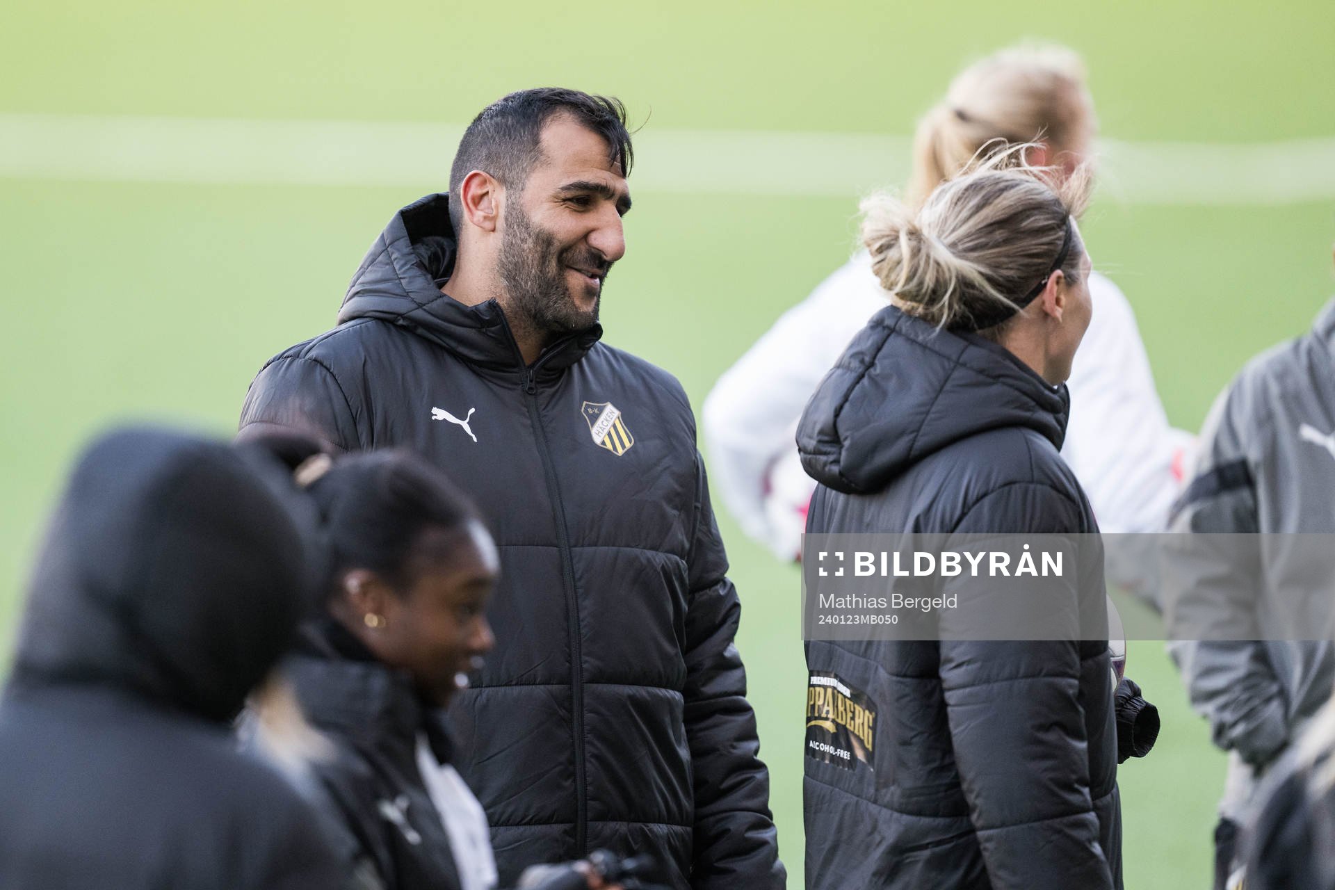 Head coach Mak Lind of Häcken