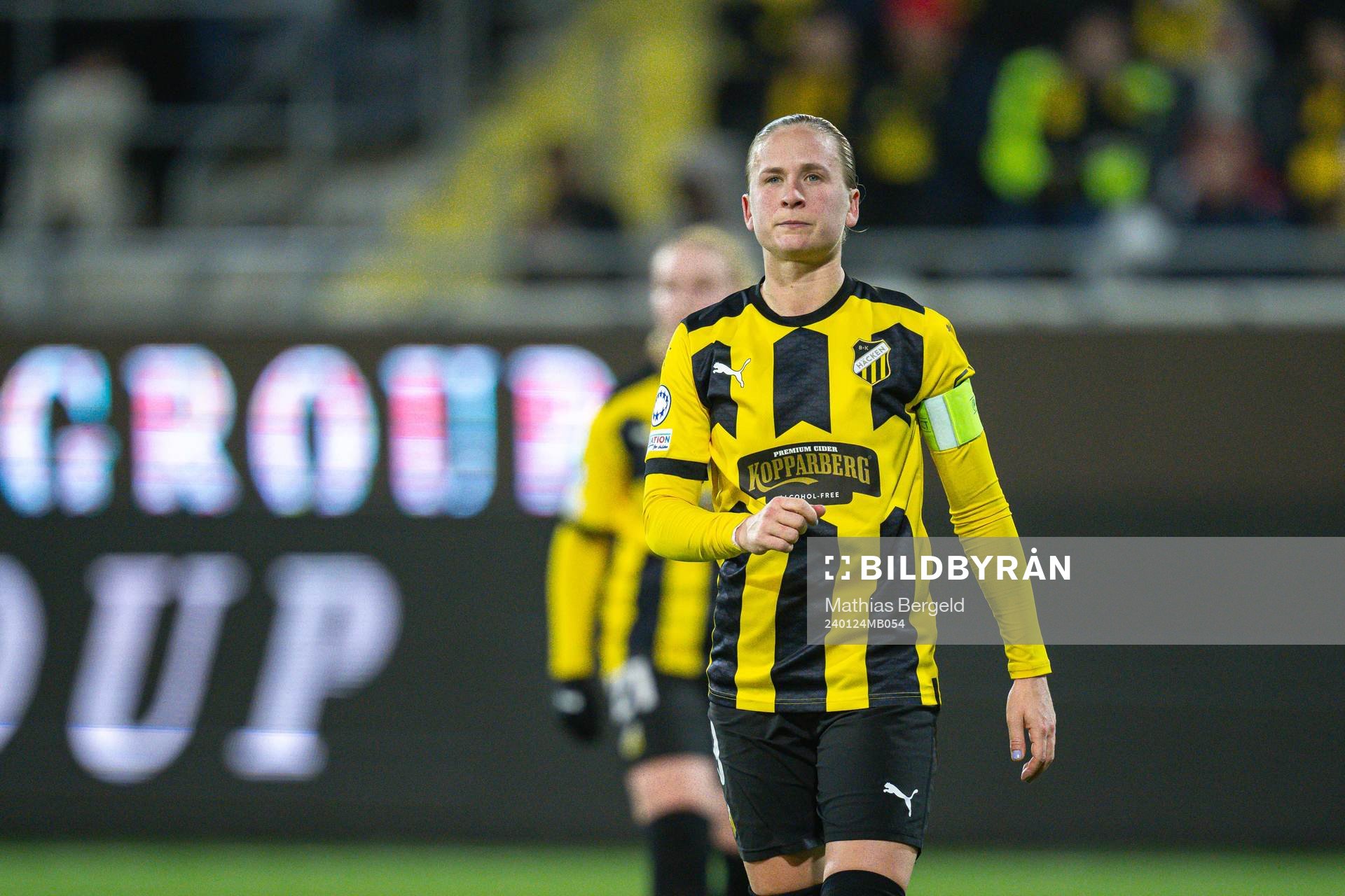 Filippa Curmark of Häcken looks dejected