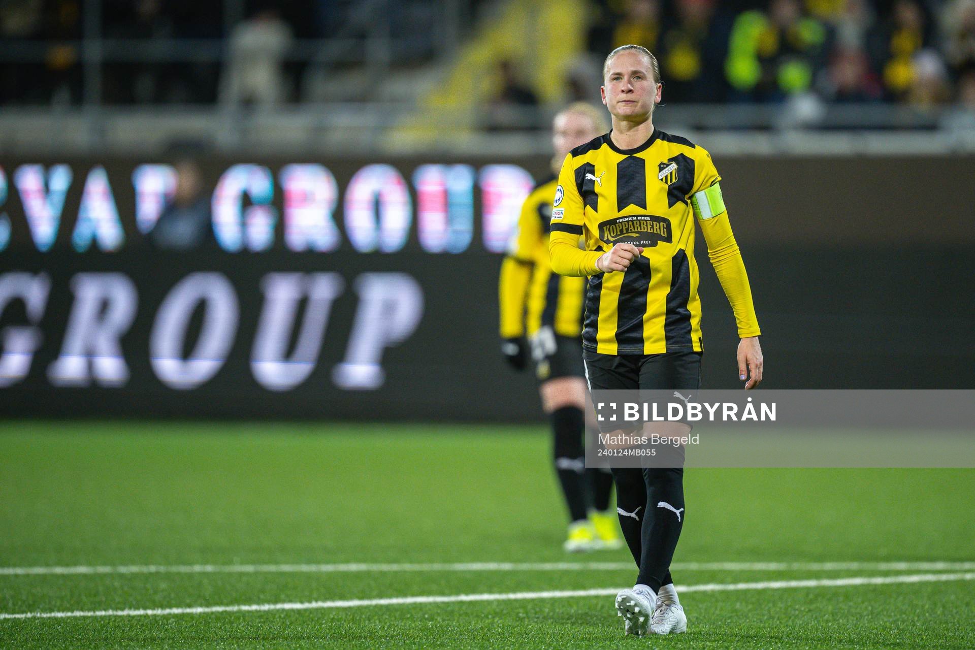 Filippa Curmark of Häcken looks dejected