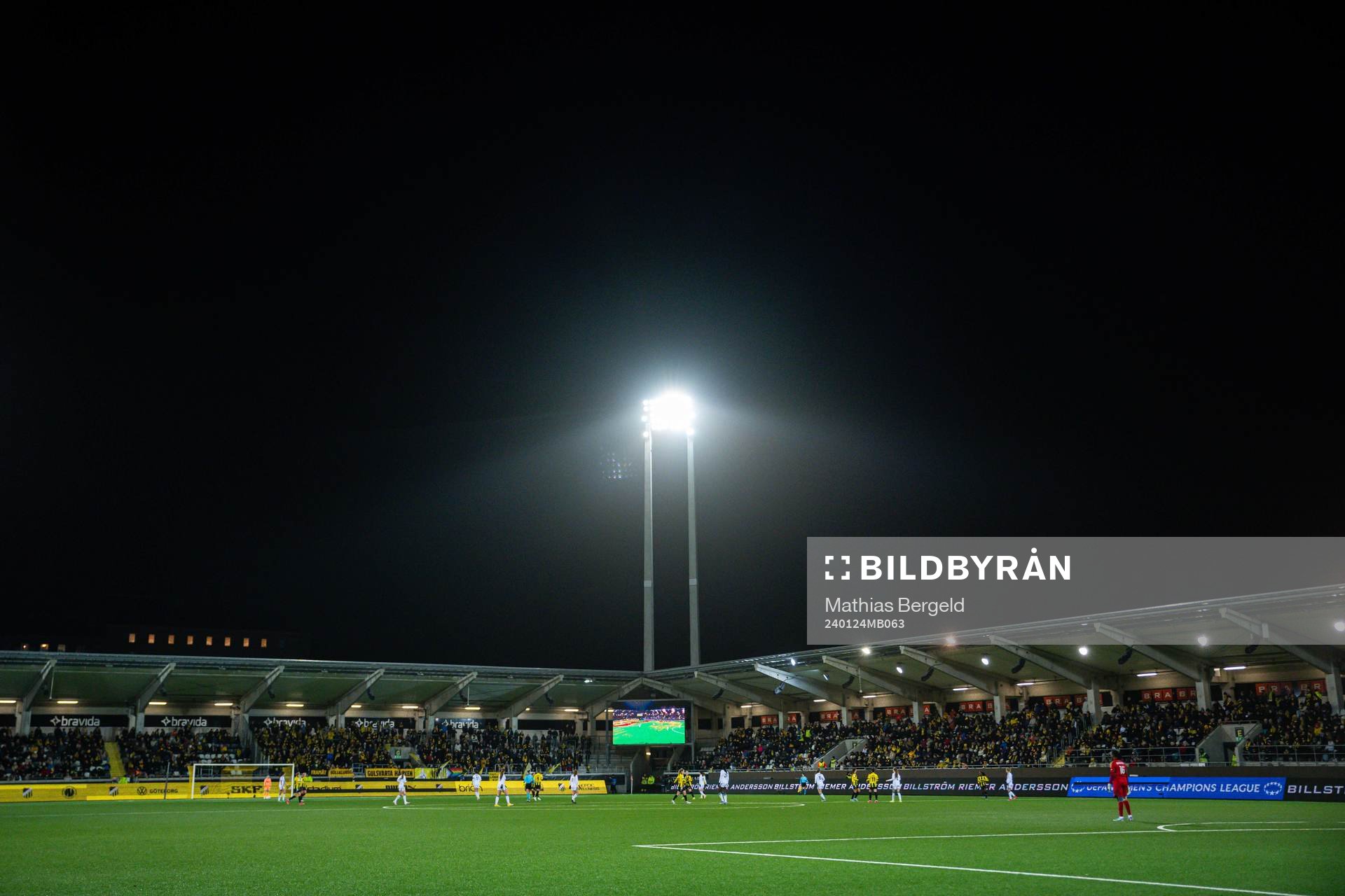 View over Bravida Arena