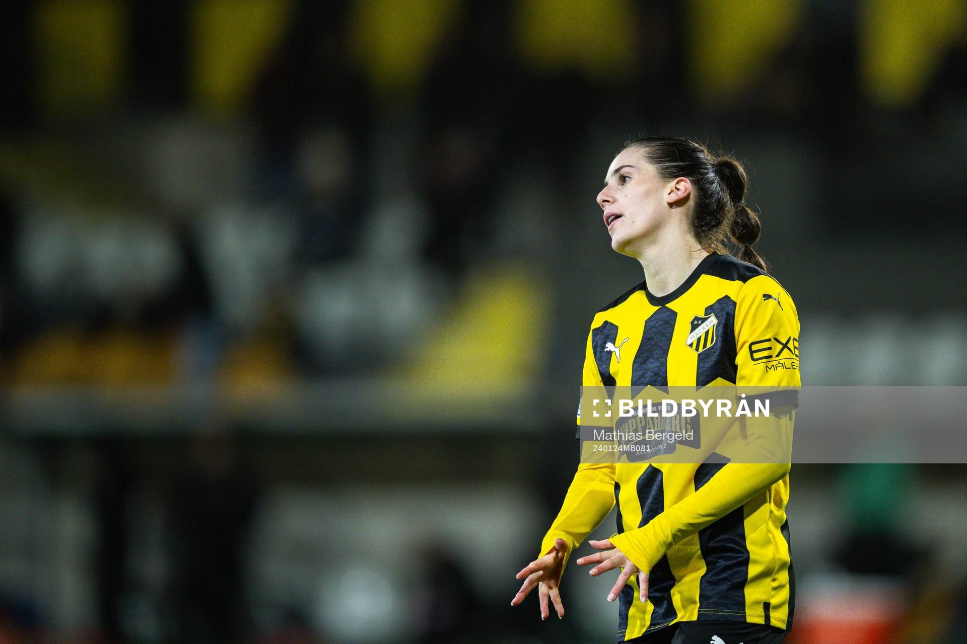 Clarissa Larisey of Häcken looks dejected