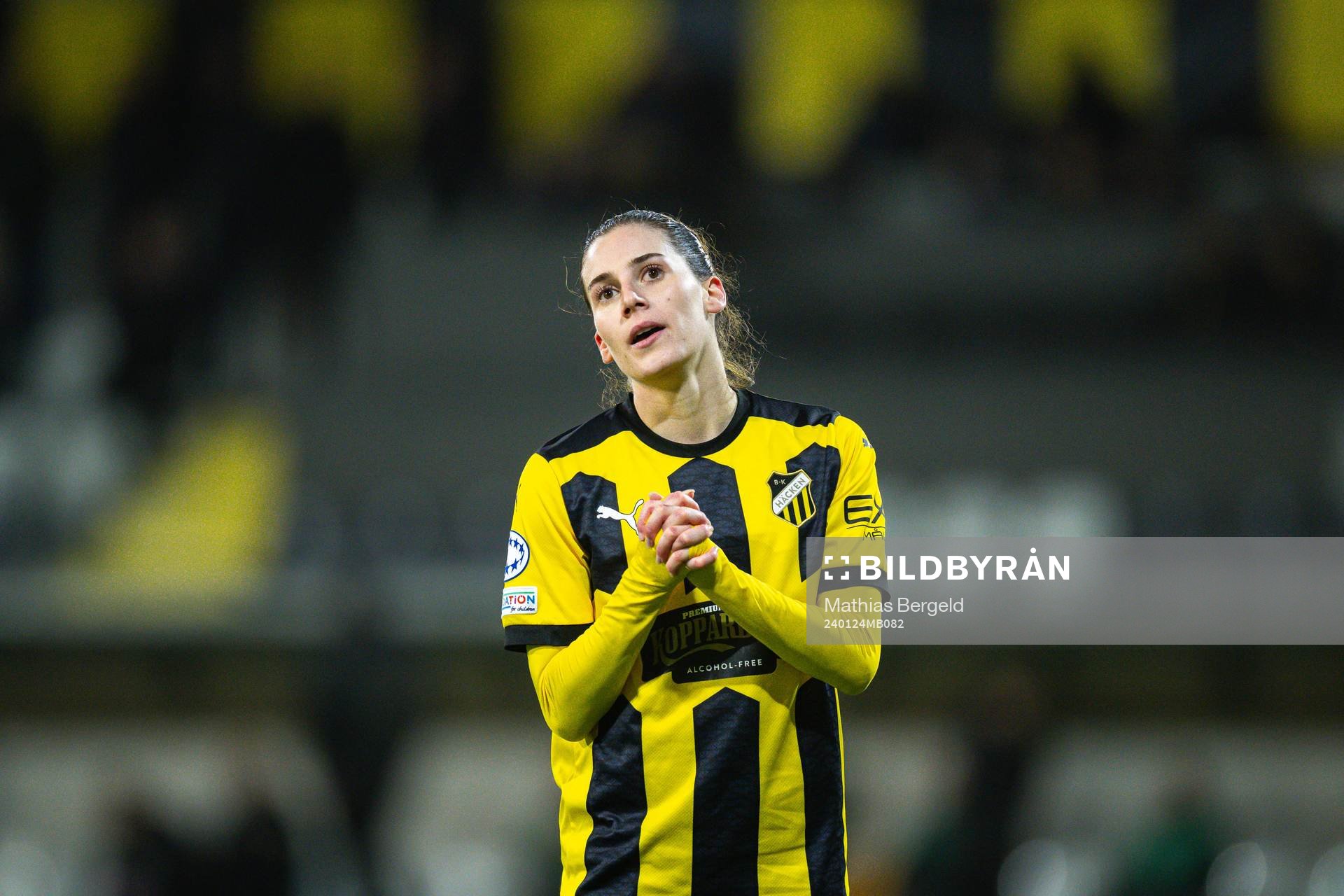 Clarissa Larisey of Häcken looks dejected