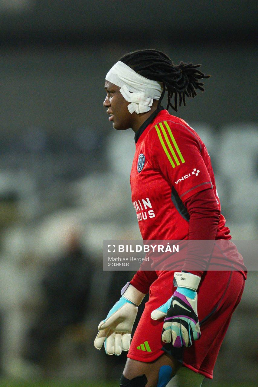 Goalkeeper Chiamaka Nnadozie of Paris FC