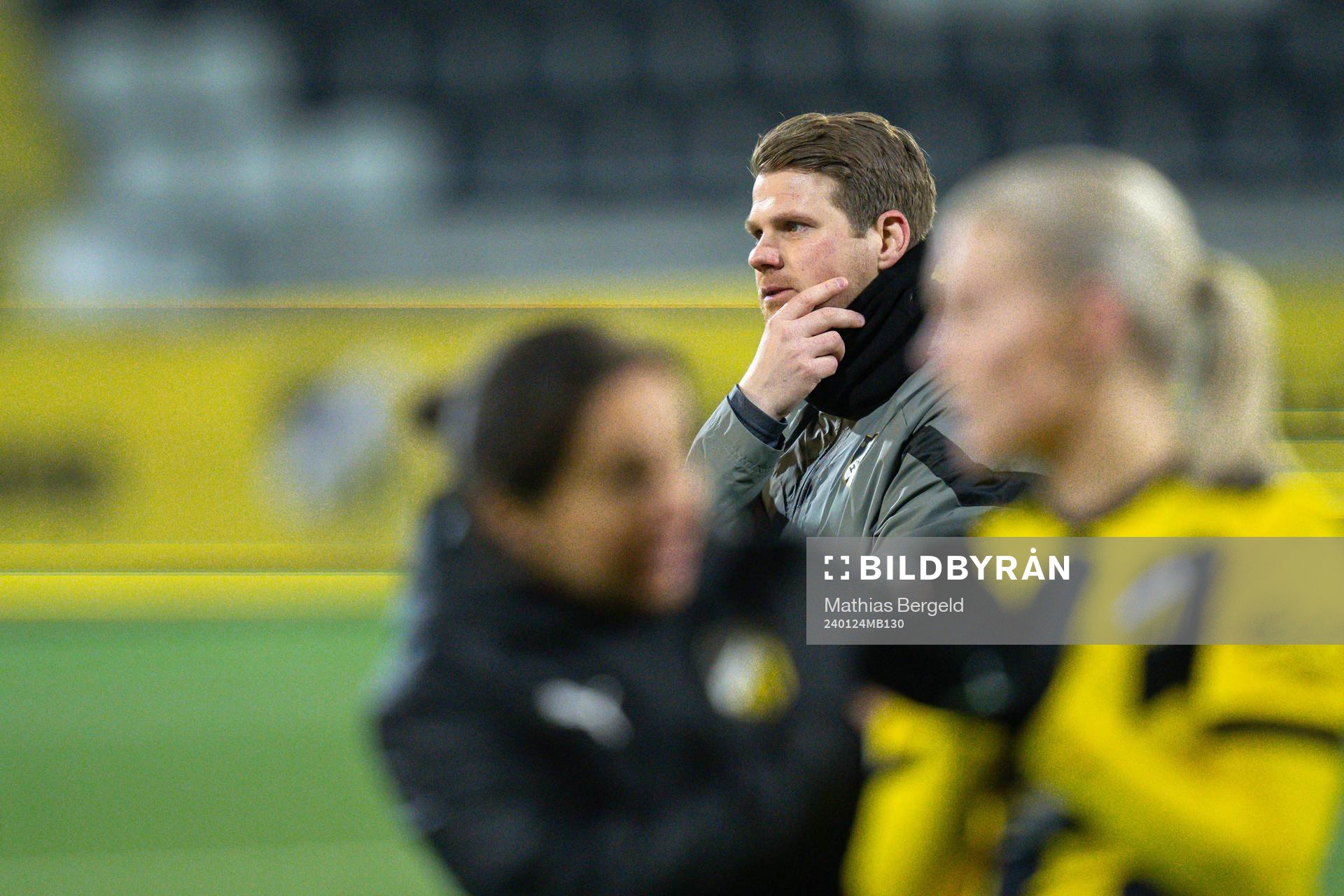 Assistant coach Vigan Berbatovci of Häcken