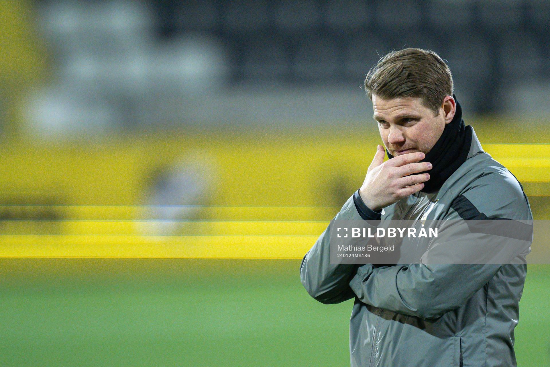 Assistant coach Vigan Berbatovci of Häcken