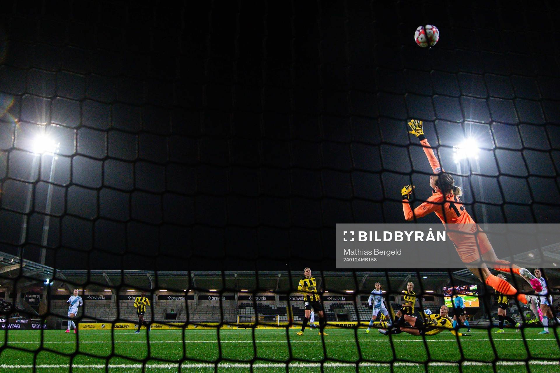 Goalkeeper Jennifer Falk of Häcken