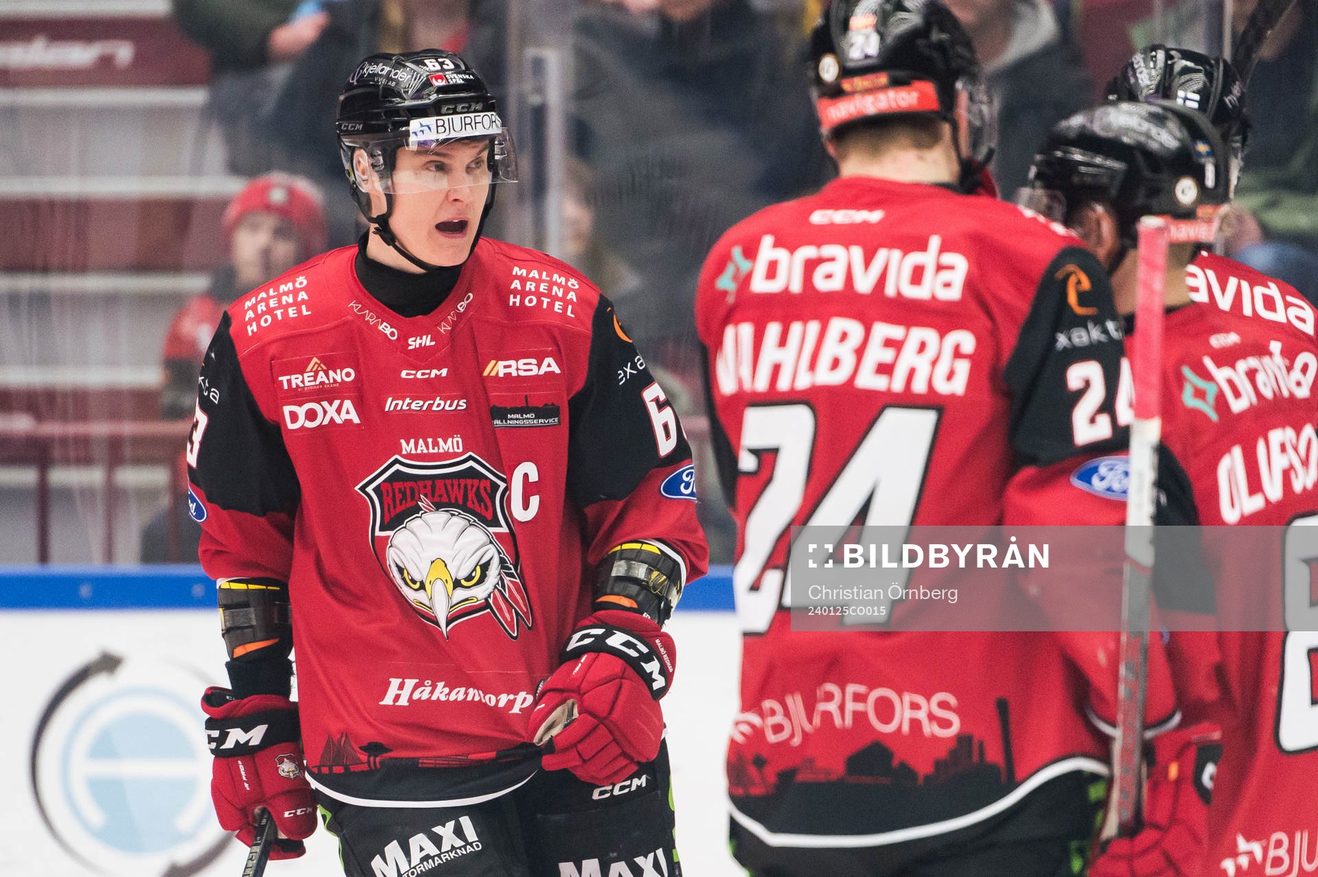 Malmö Redhawks Fredrik Händemark deppar
