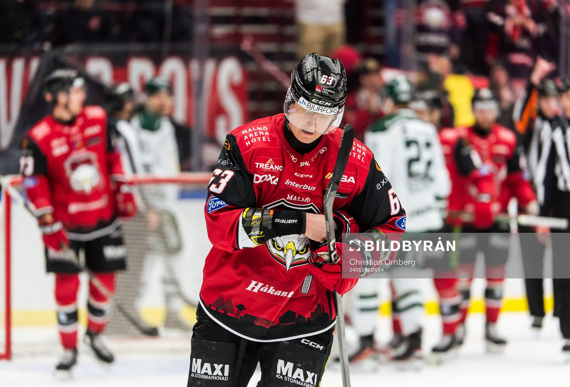 Malmö Redhawks Fredrik Händemark deppar