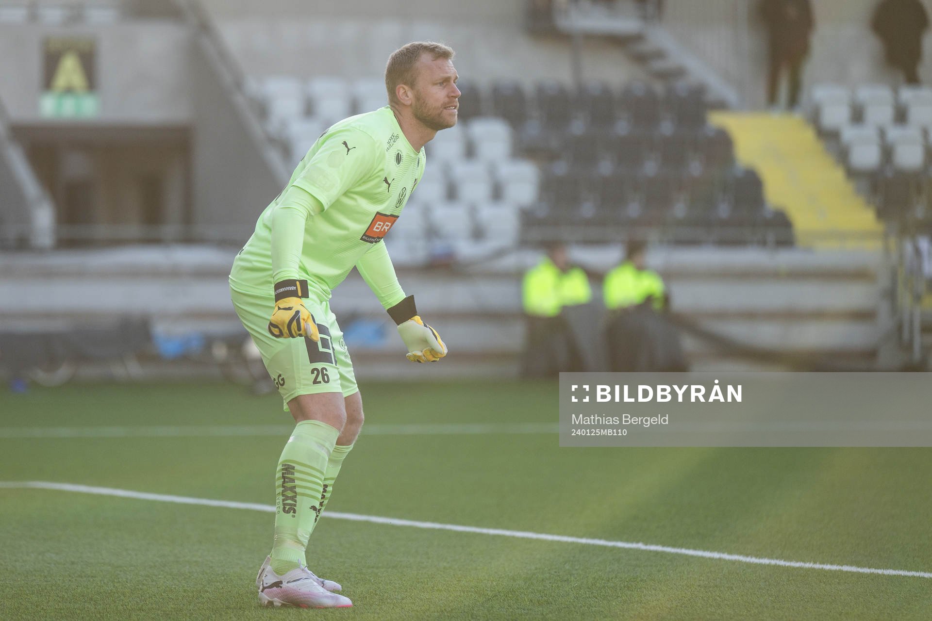 Häckens målvakt Peter Abrahamsson