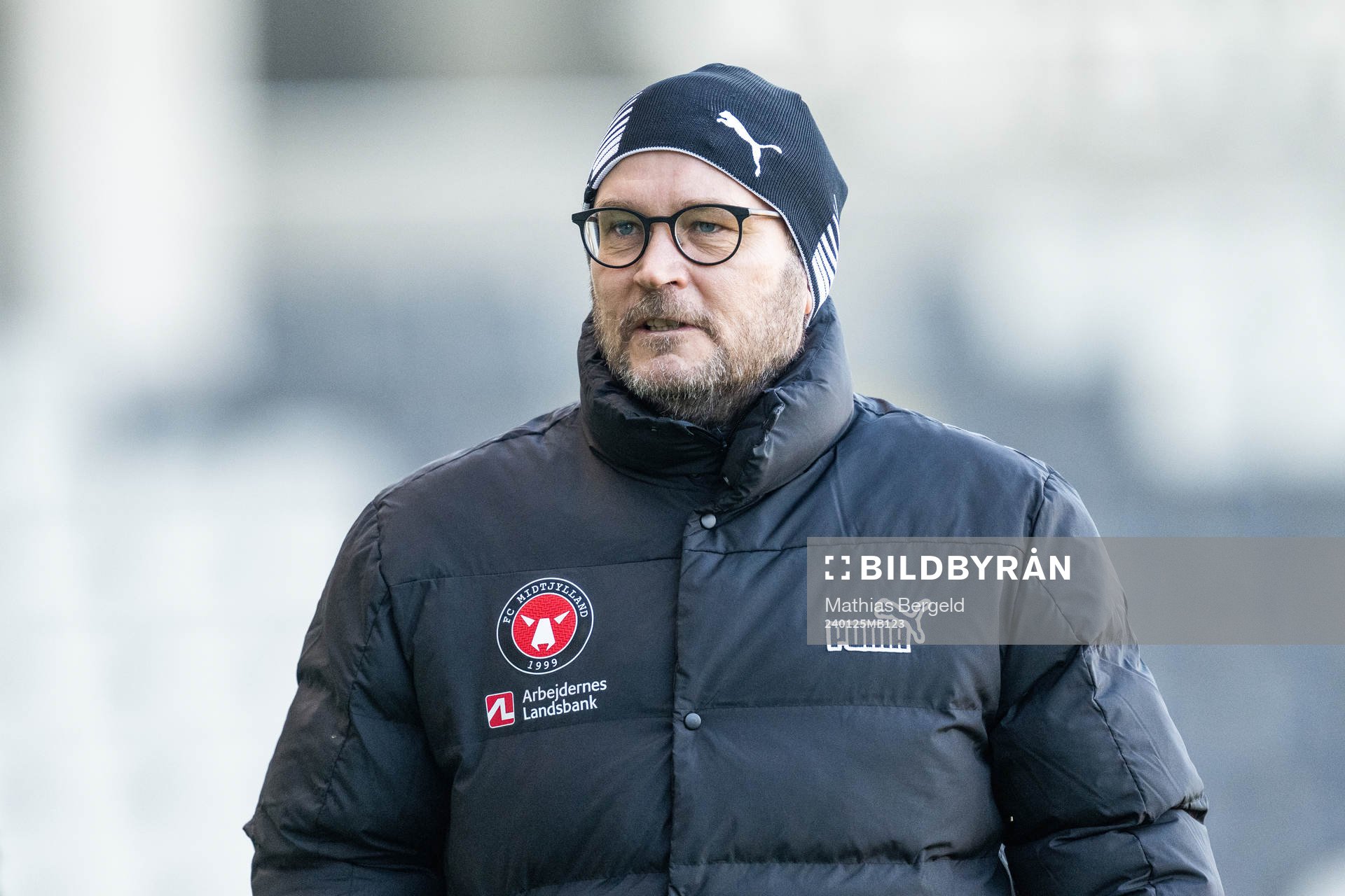 Midtjyllands tränare Thomas Thomasbergs