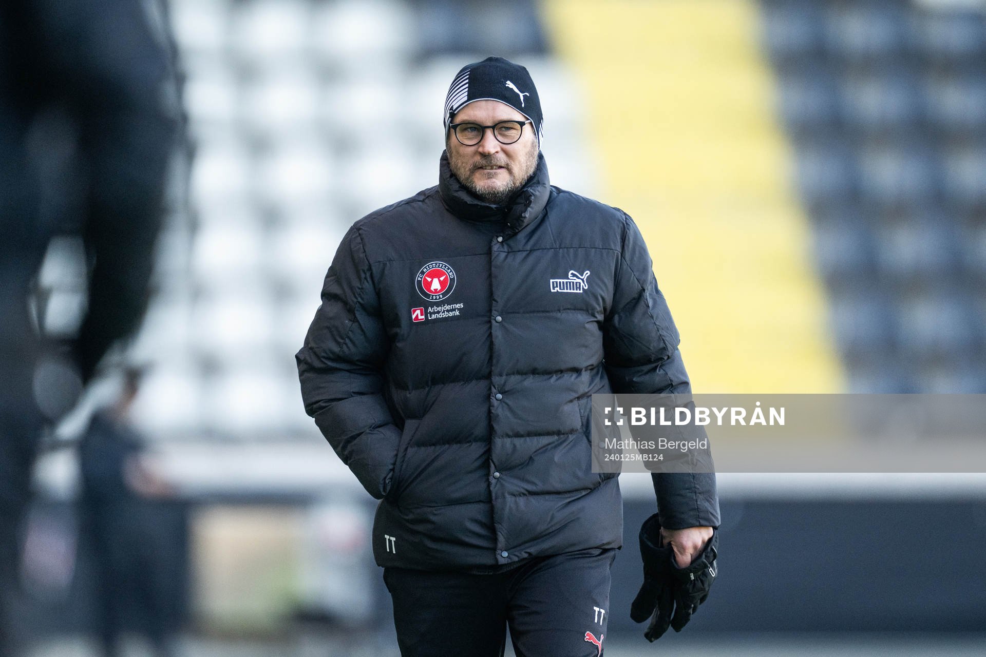 Midtjyllands tränare Thomas Thomasbergs
