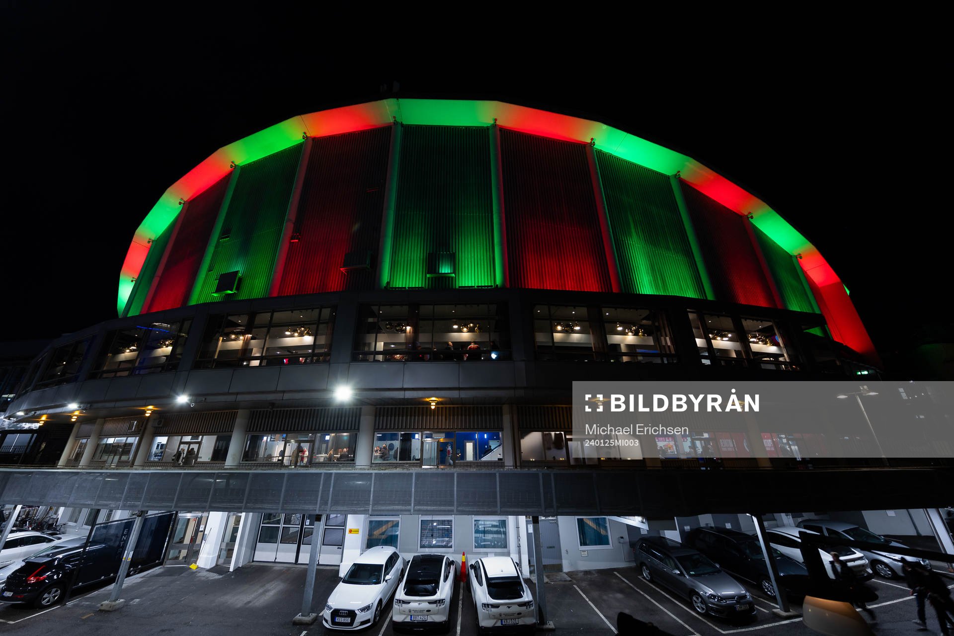 Scandinavium innan ishockeymatchen i SHL mellan Frölunda