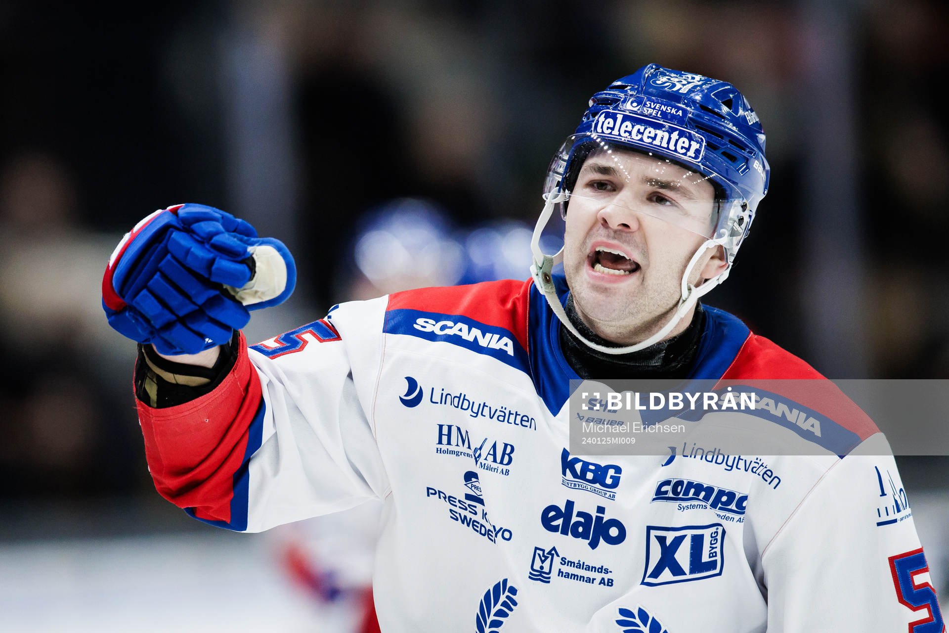 Oskarshamns David Quenneville jublar