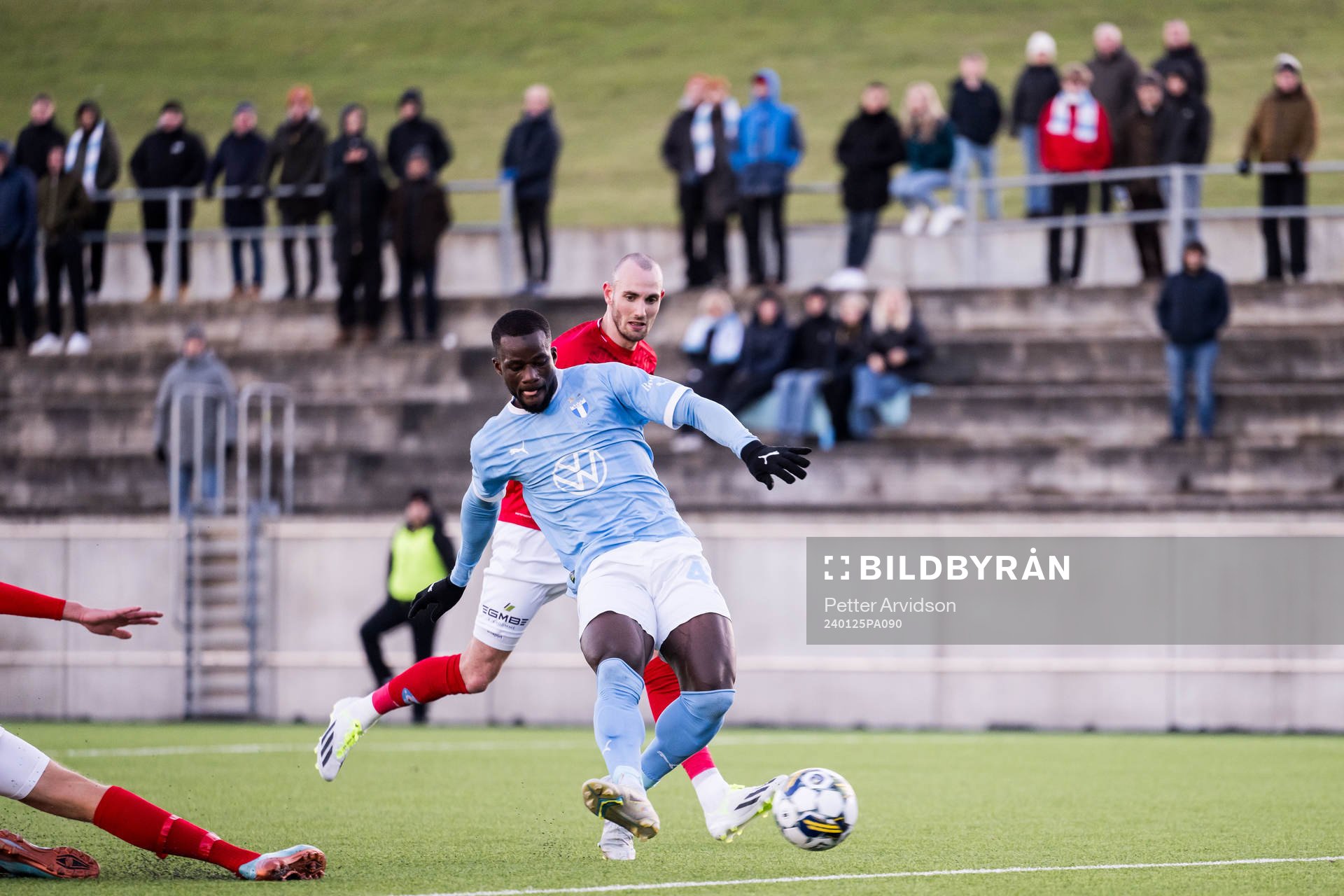 Malmö FFs Malik Abubakari gör 2-0