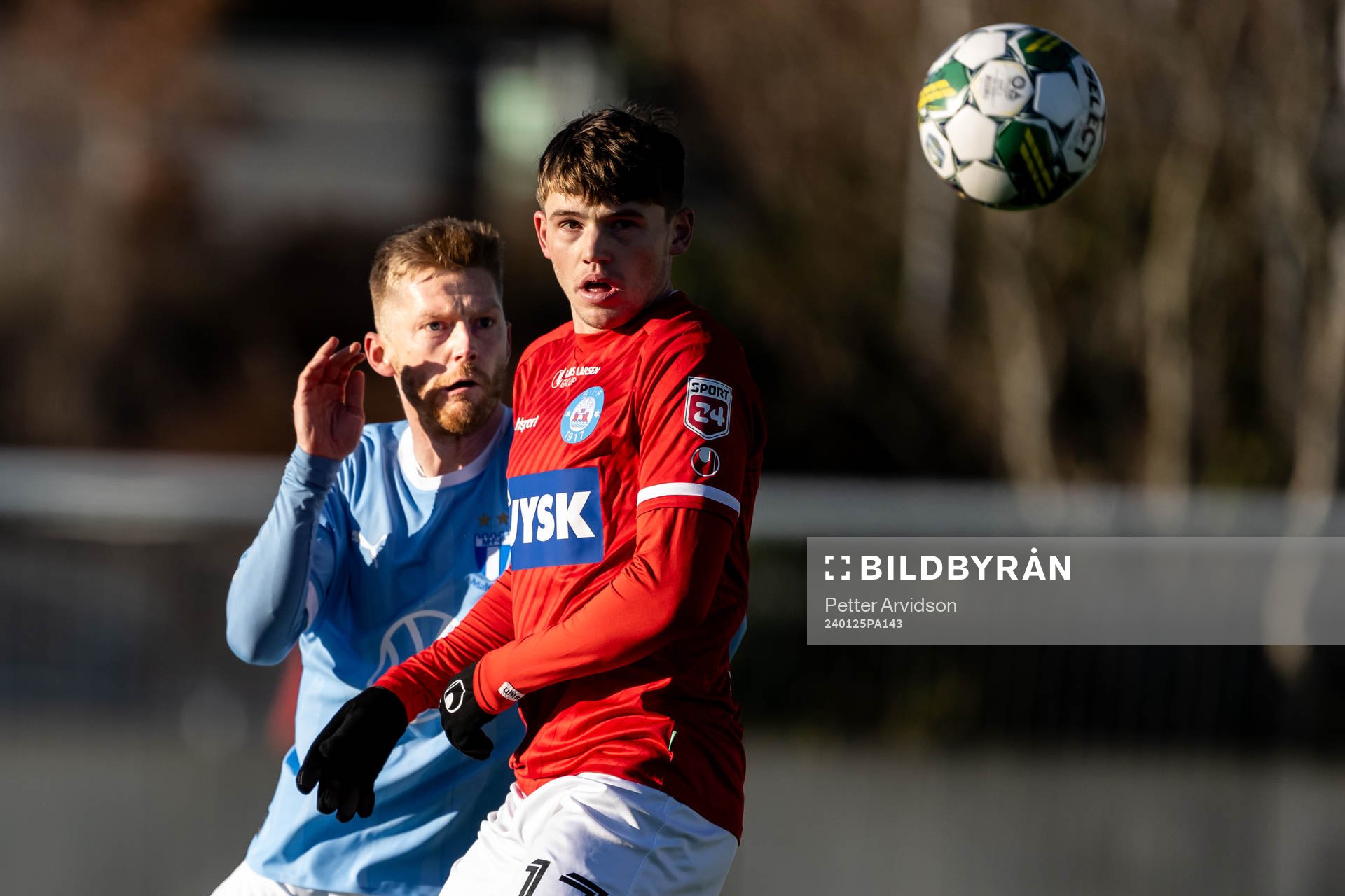 Malmö FFs Anders Christiansen och Silkeborgs Callum