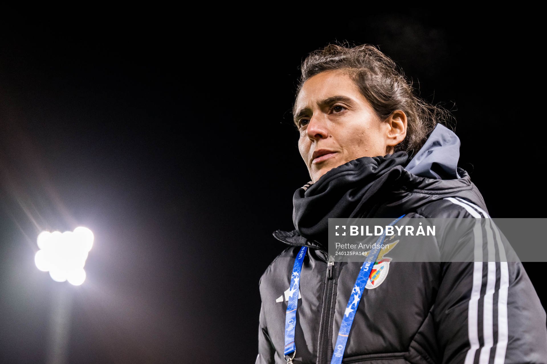 Head coach Filipa Patao of Benfica
