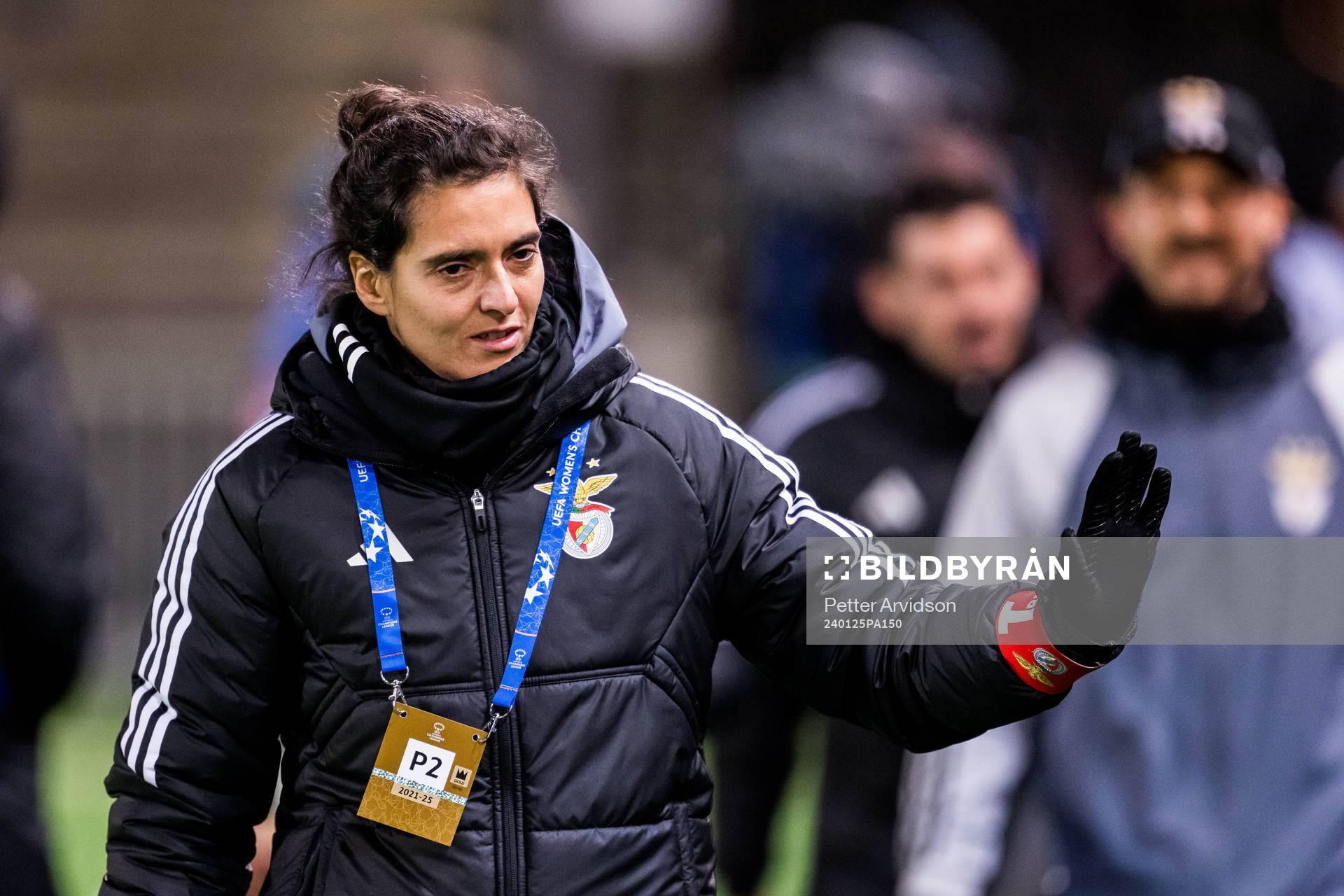 Head coach Filipa Patao of Benfica