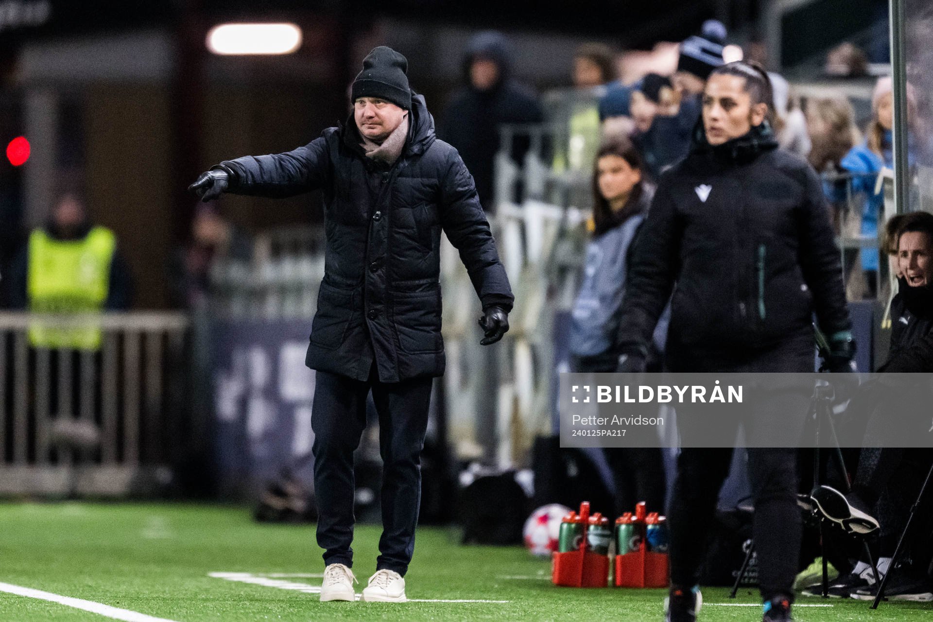 Head coach Joel Kjetselberg of FC Rosengård