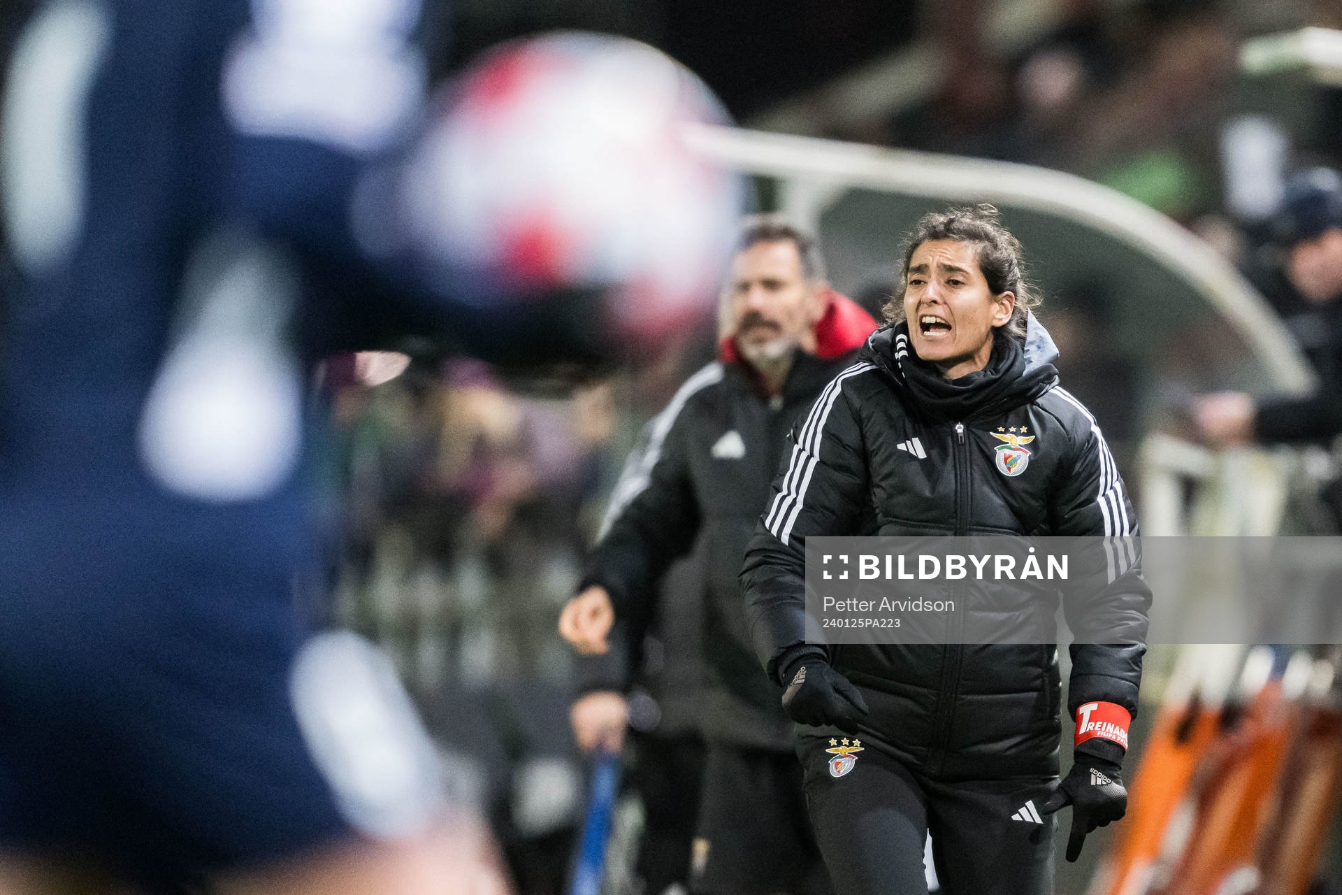 Head coach Filipa Patao of Benfica