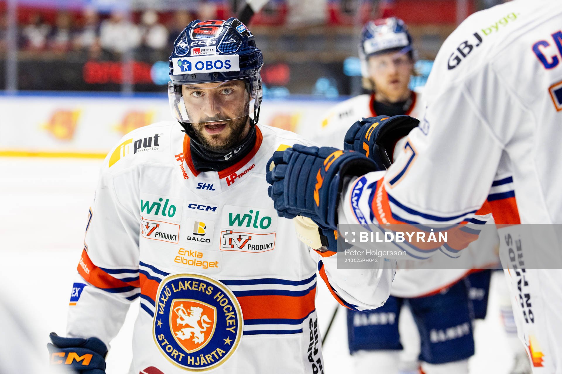 Växjös Tobias Rieder jublar