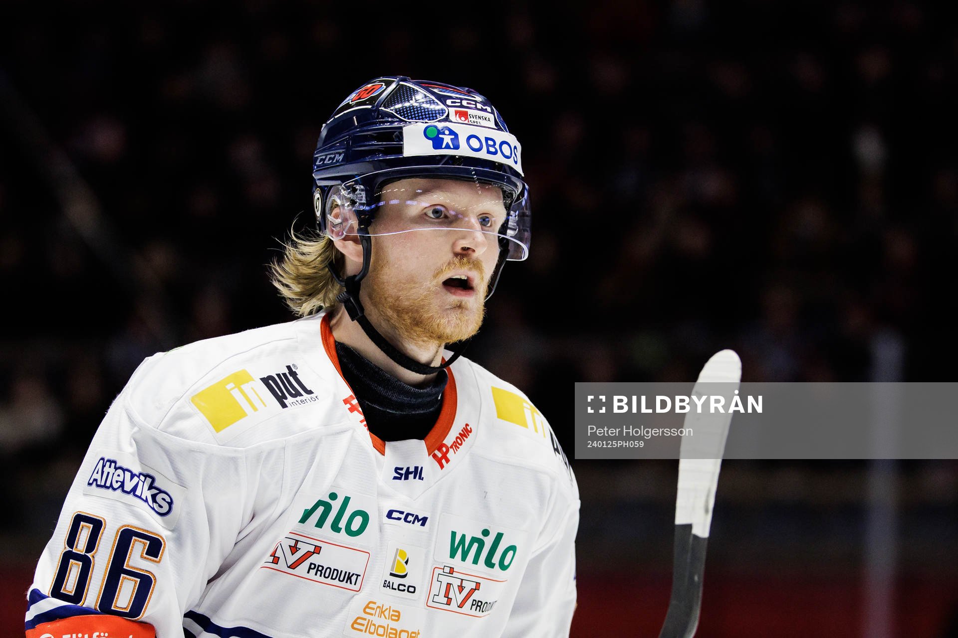Växjös Joachim Blichfeld jublar