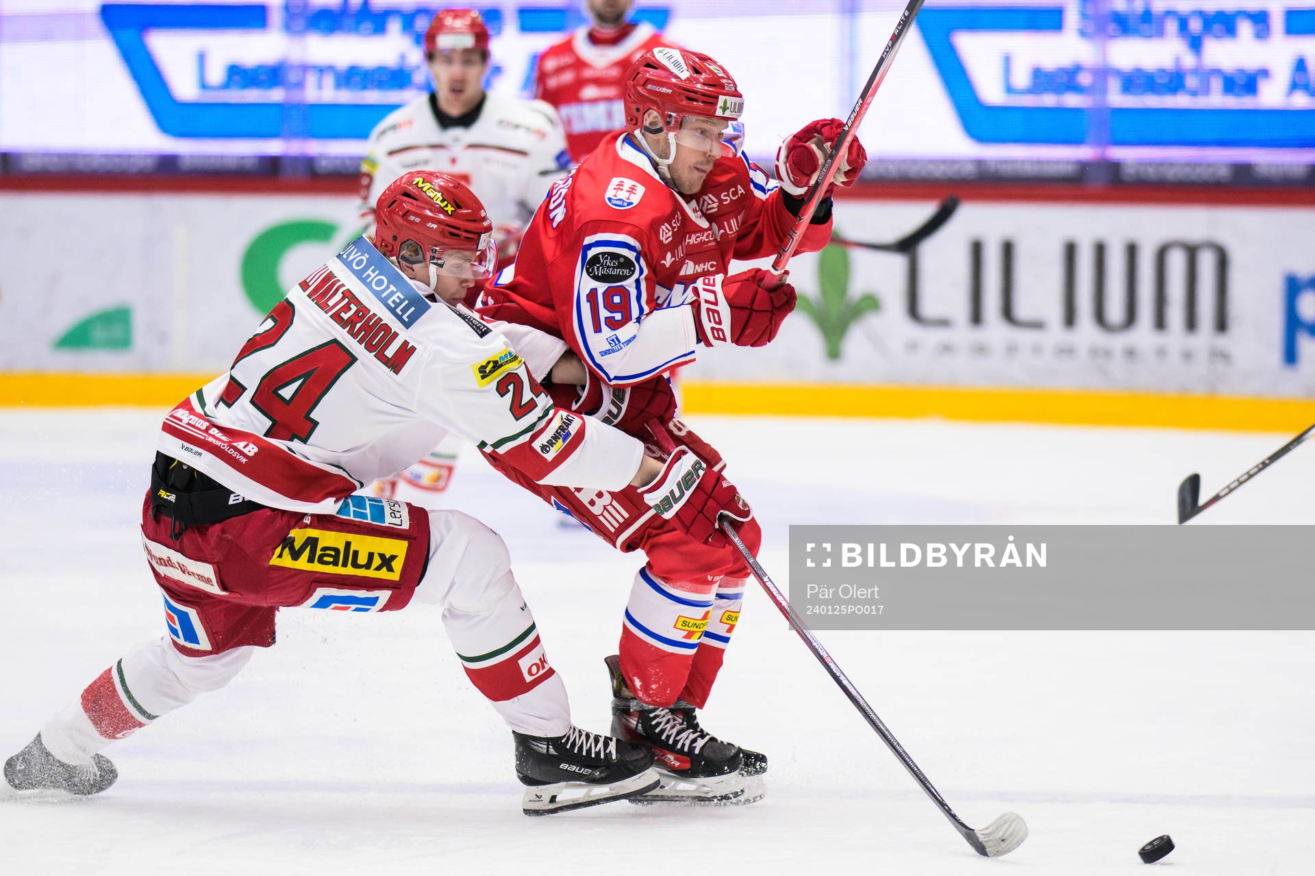 MoDos Erik Walli Walterholm och Timrås Erik Andersson