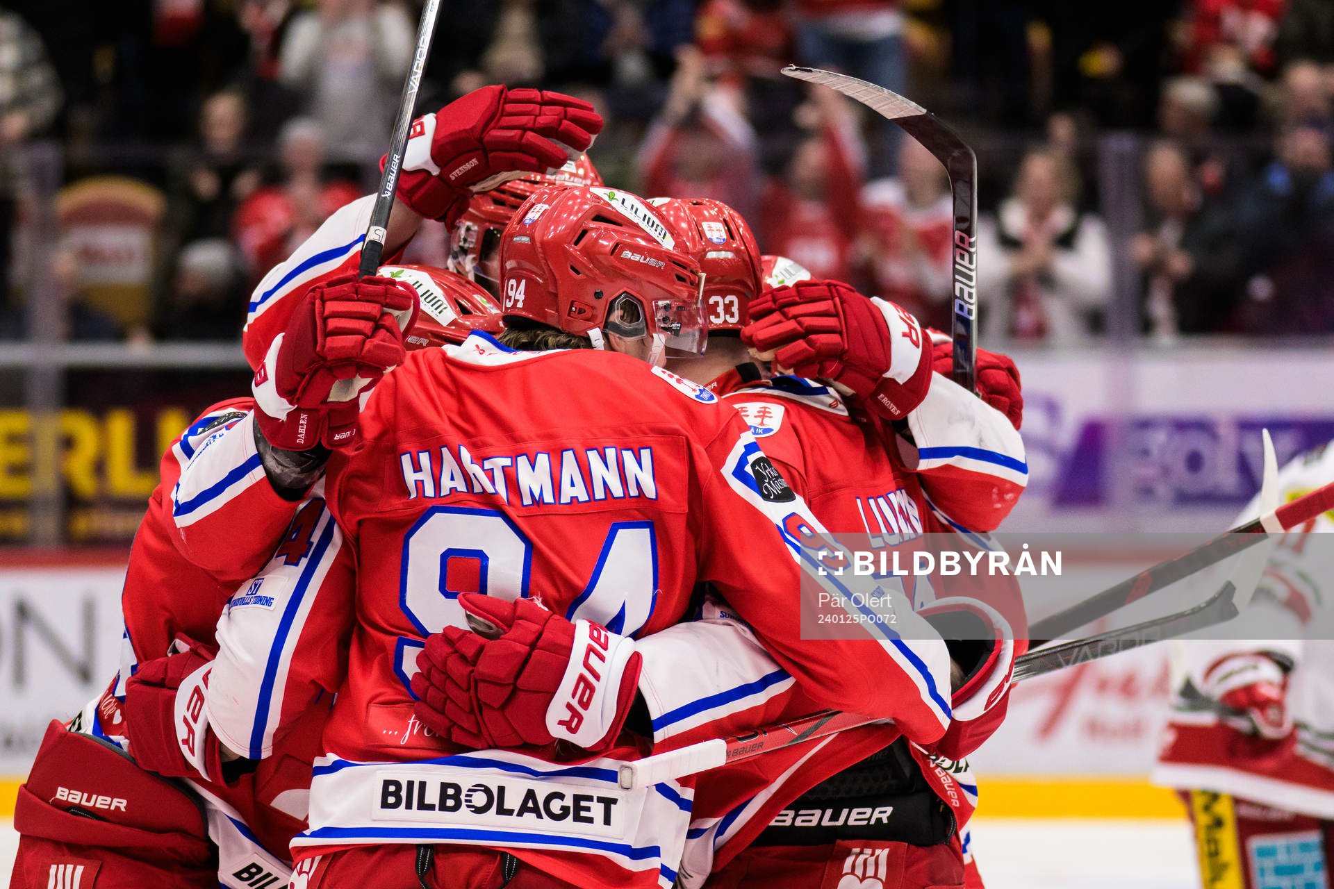 Timrås Sebastian Hartmann jublar