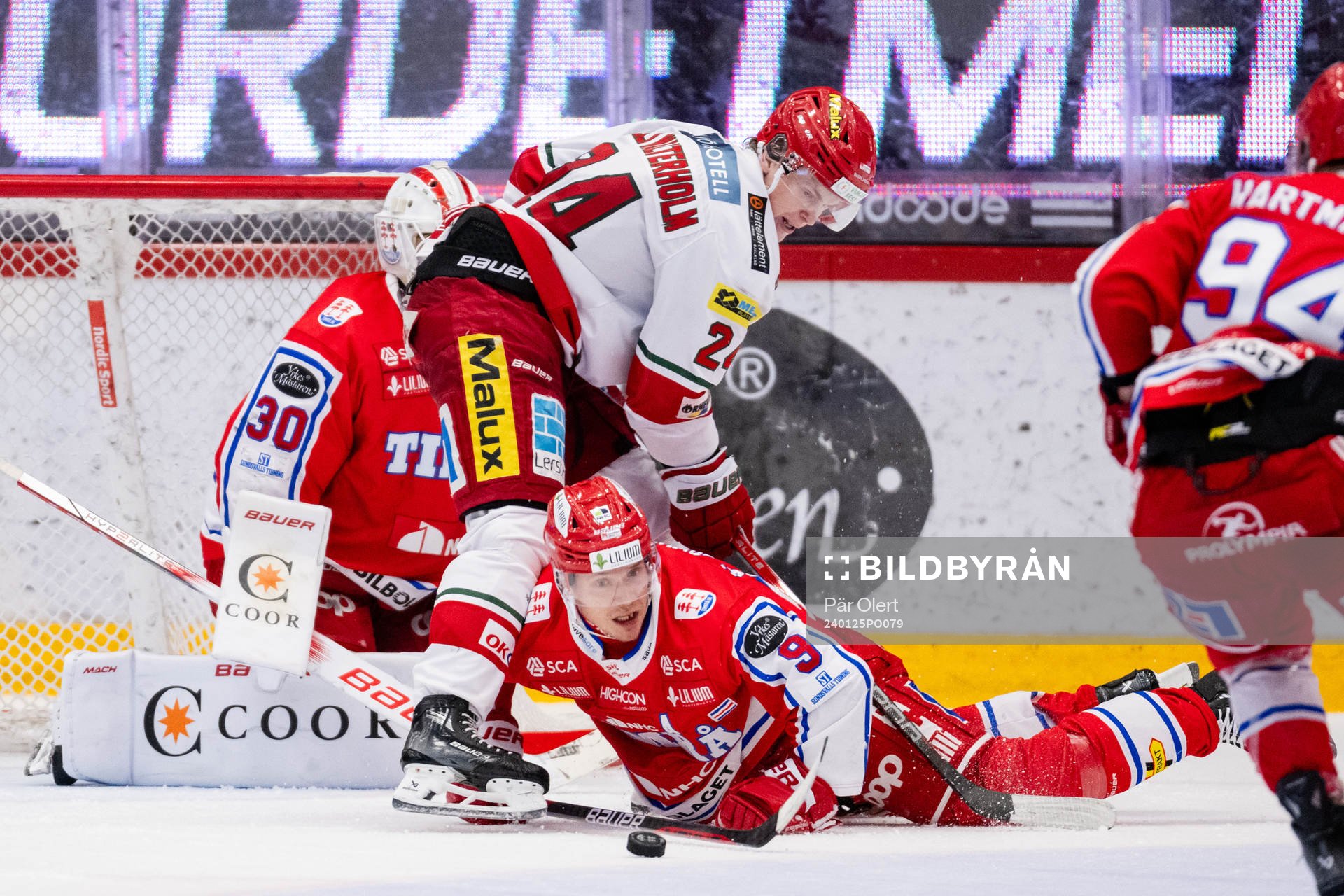 Timrås Didrik Strömberg och MoDos Erik Walli Walterholm