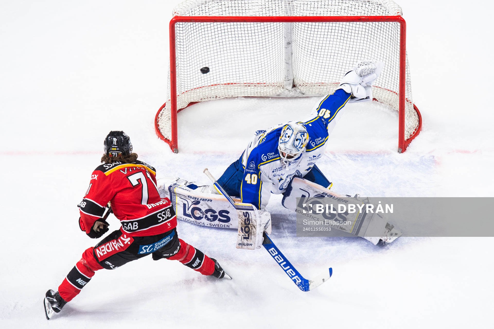 Luleås Adam Brodecki sätter avgörande straff till 4-3