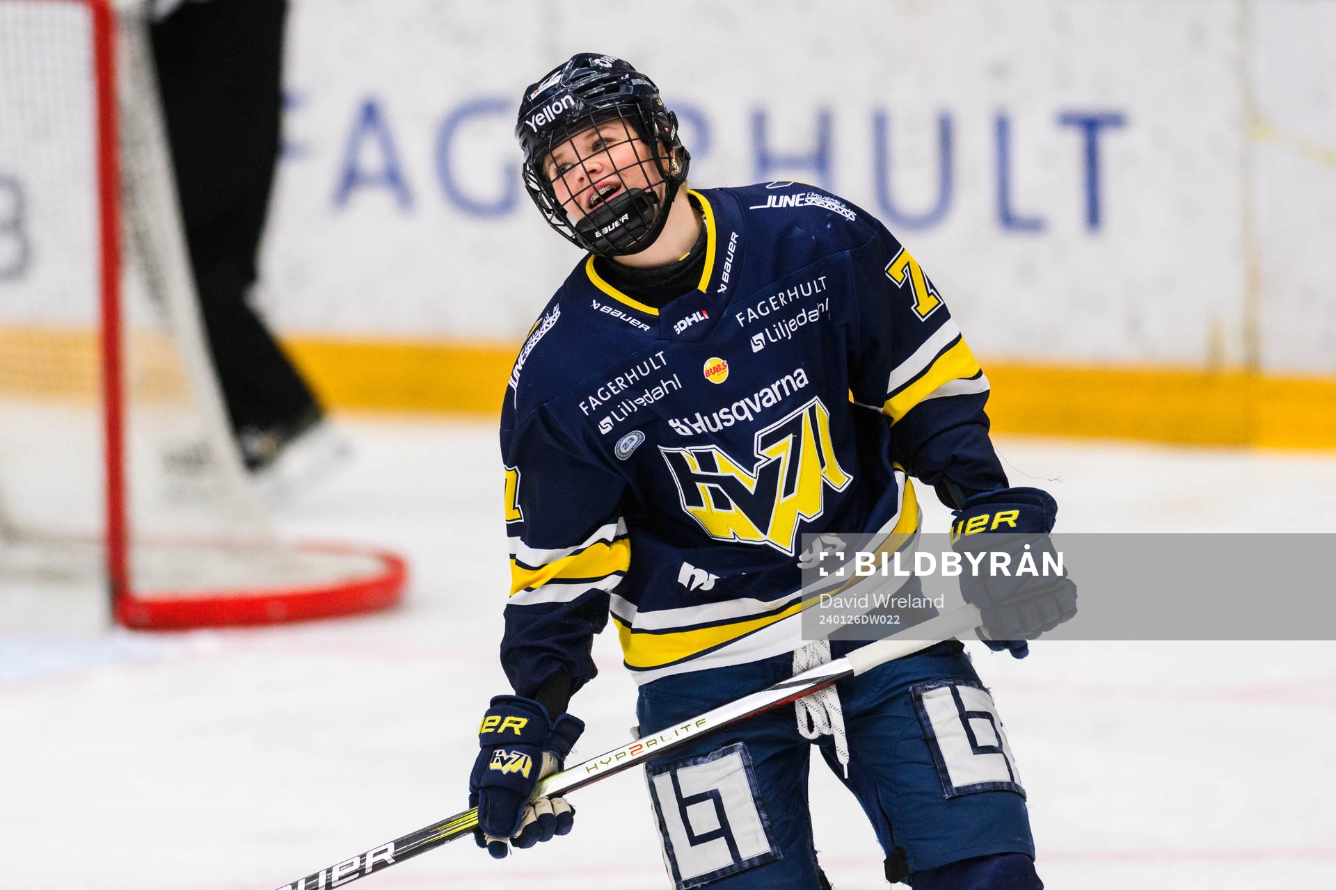 HV71s Mira Jungåker  jublar