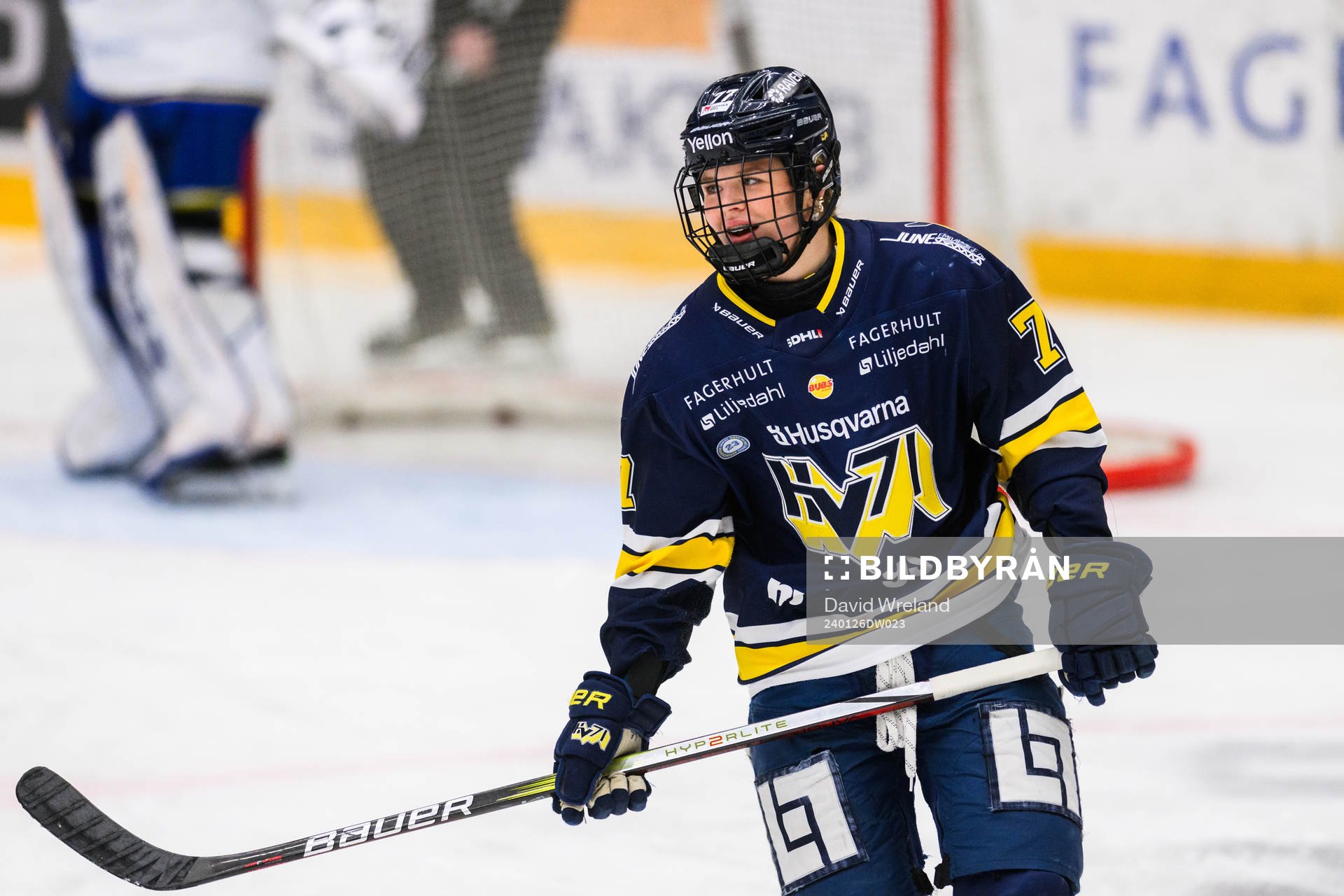 HV71s Mira Jungåker  jublar