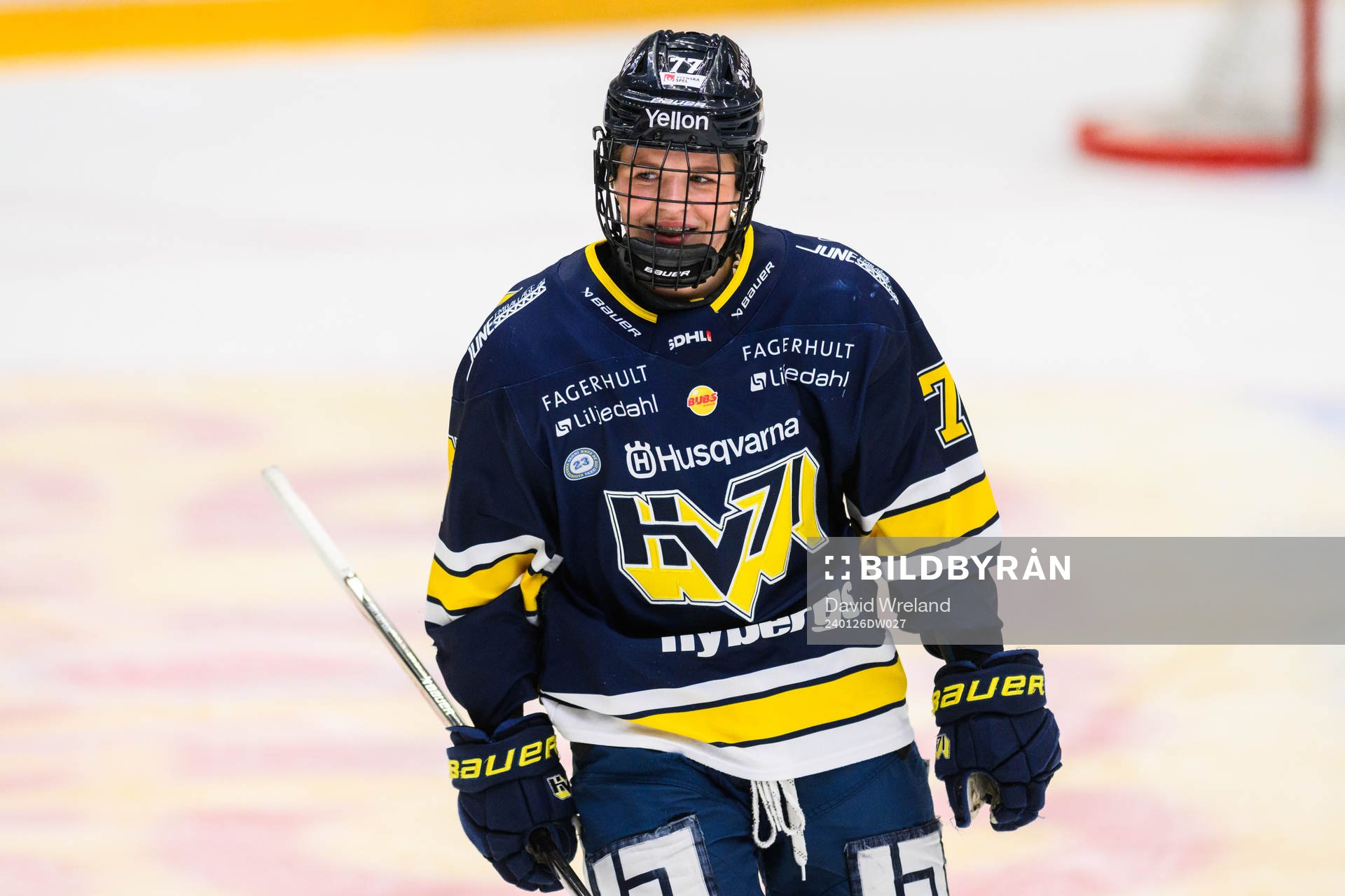 HV71s Mira Jungåker jublar