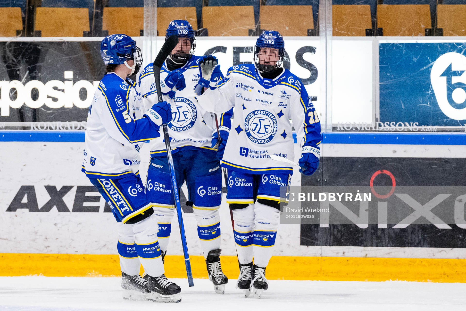 Leksands Emilie Kruse Johansen jublar