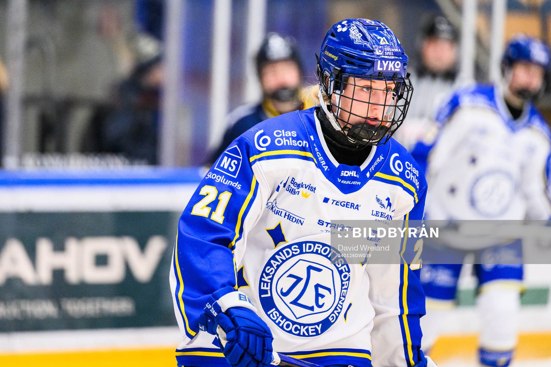 Leksands Emilie Kruse Johansen jublar
