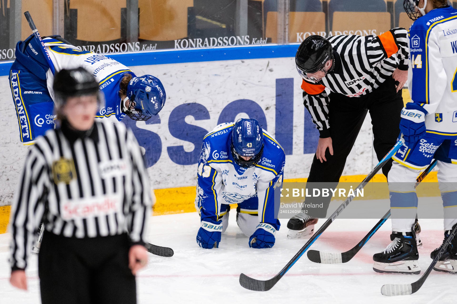 Leksands Aino Karppinen har ont