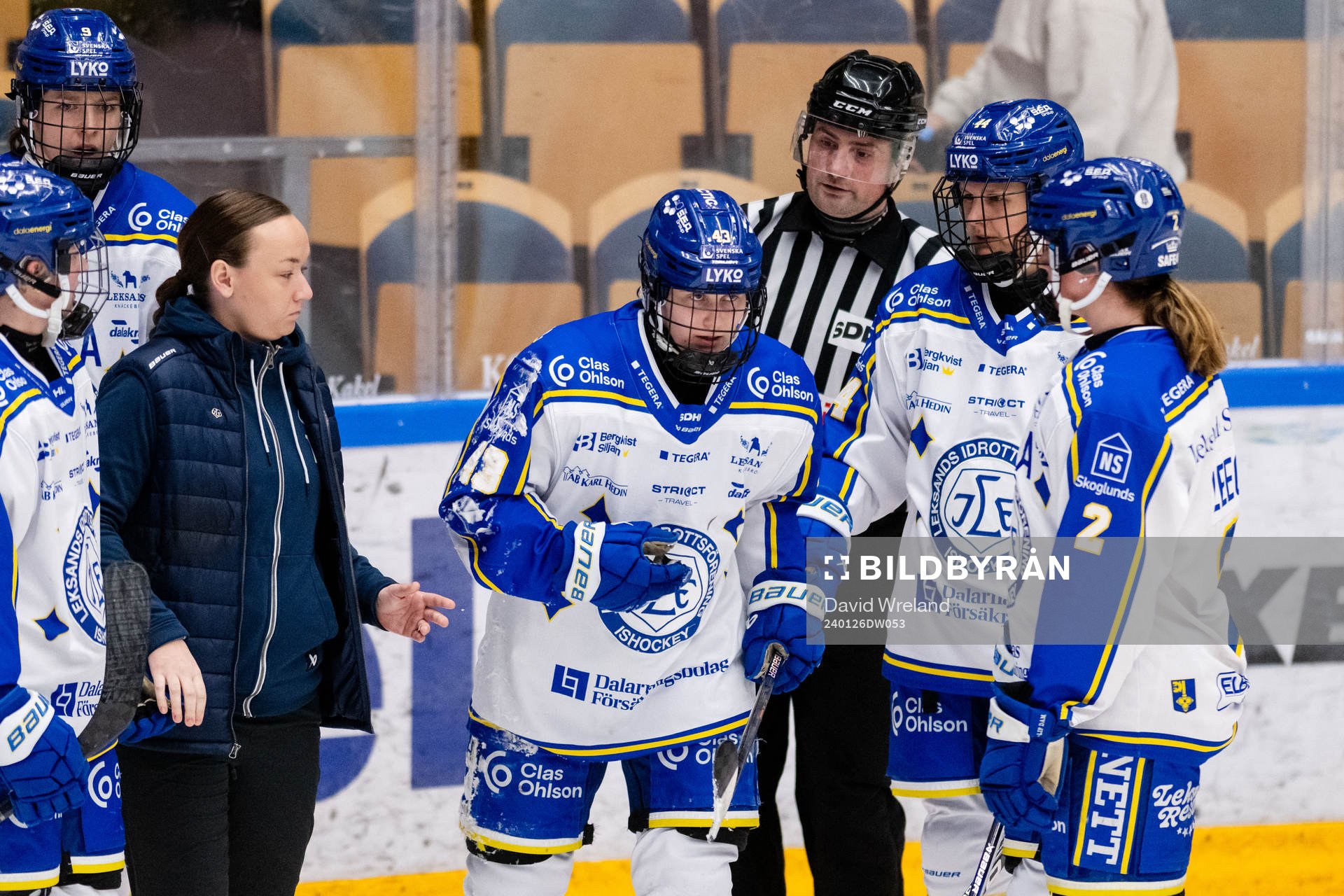 Leksands Aino Karppinen har ont