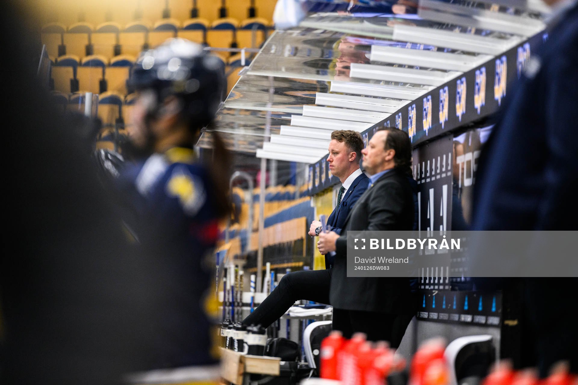 Leksands tränare Joakim Engström