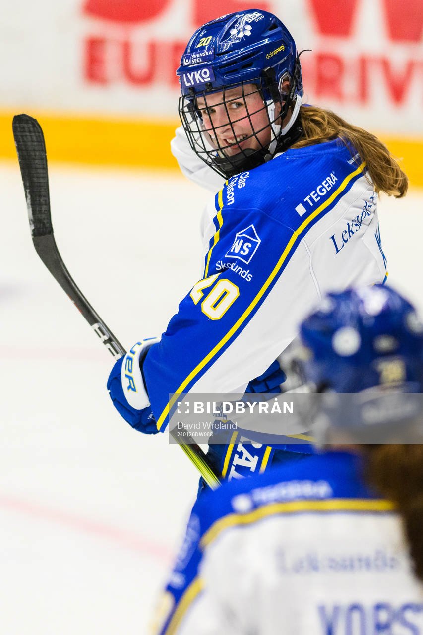 Leksands Tatum Amy jublar