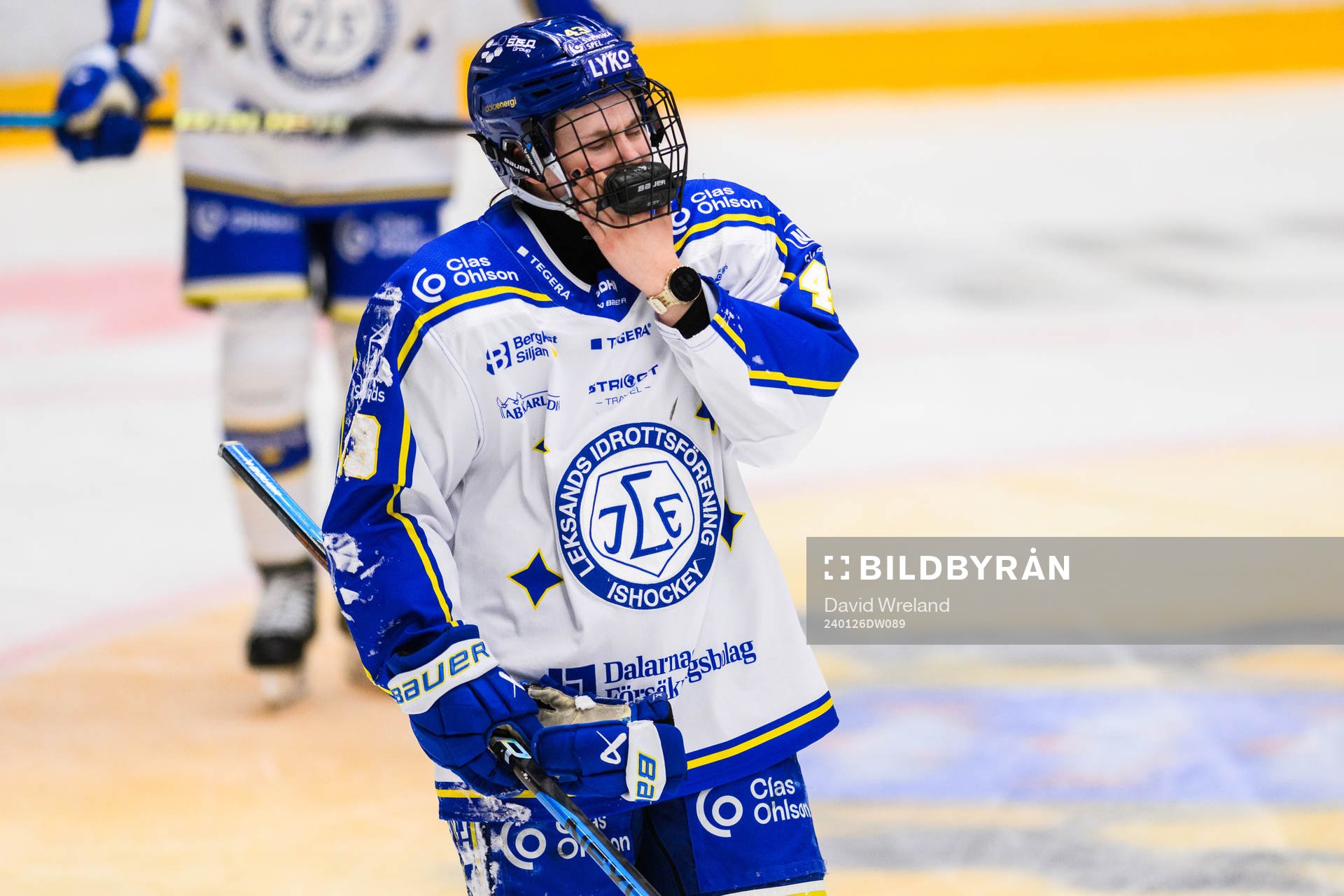 Leksands Aino Karppinen har ont