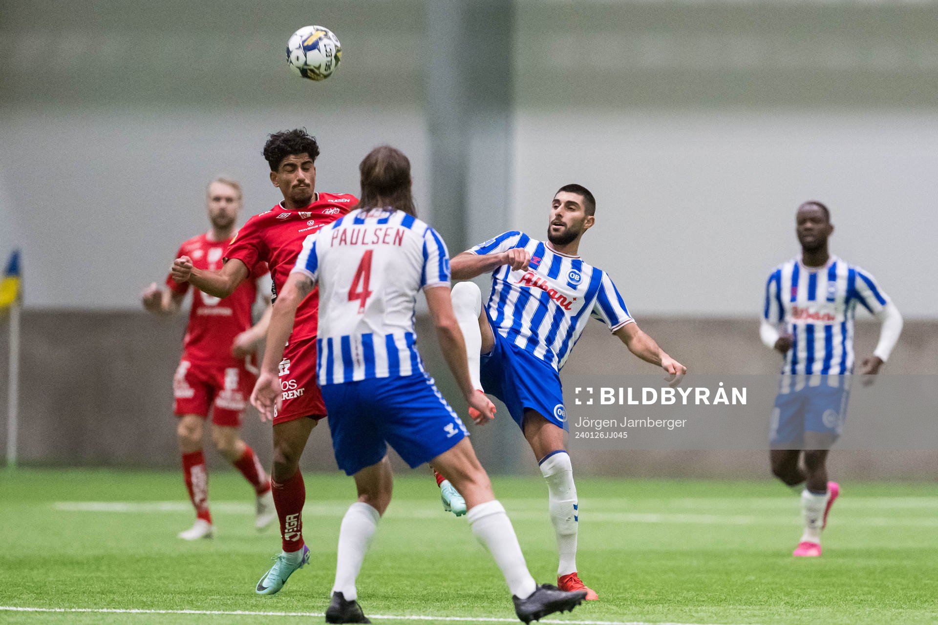 Elfsborgs Ahmed Qasem och Odenses Rami Al Hajj